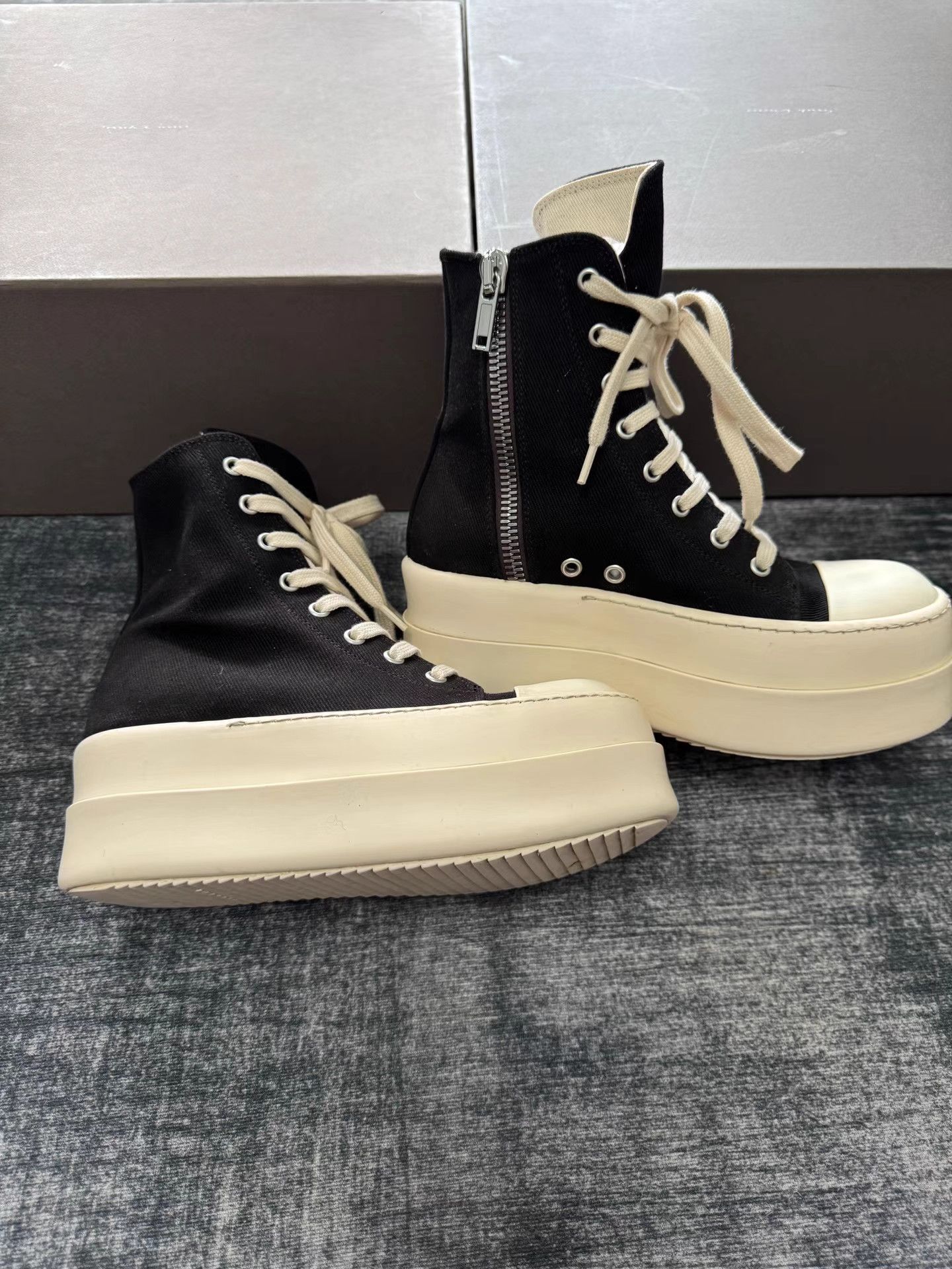 Rick Owens Rick Owens high-top platform Converse Size US 6.5 / IT 36.5 - 6 Thumbnail
