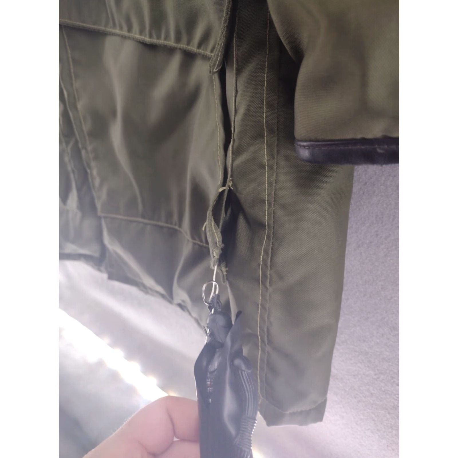 Vintage VINTAGE Hood Duxbak Jacket Coat Parka 70s Outdoor Green XL Mens Hooded Vintage 1970s Hunting Coat Mens Green XL Hooded Size US XL / EU 56 / 4 - 3 Thumbnail