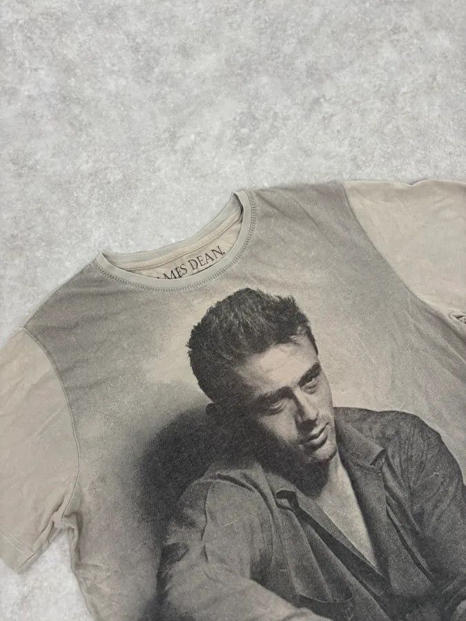 Vintage James Dean Propaganda Grey T-Shirt Size US S / EU 44-46 / 1 - 5 Thumbnail