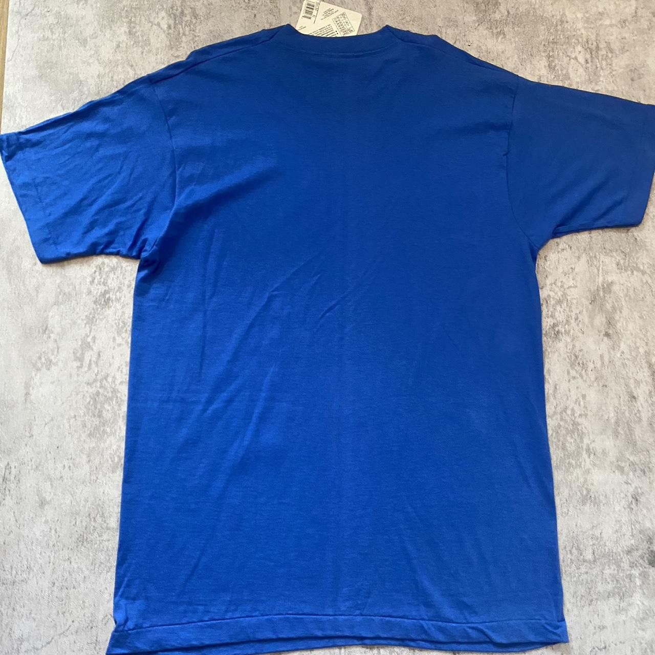 Fruit Of The Loom Blue vintage 90s retro streetwear tee Fruit of the Size US XL / EU 56 / 4 - 2 Thumbnail