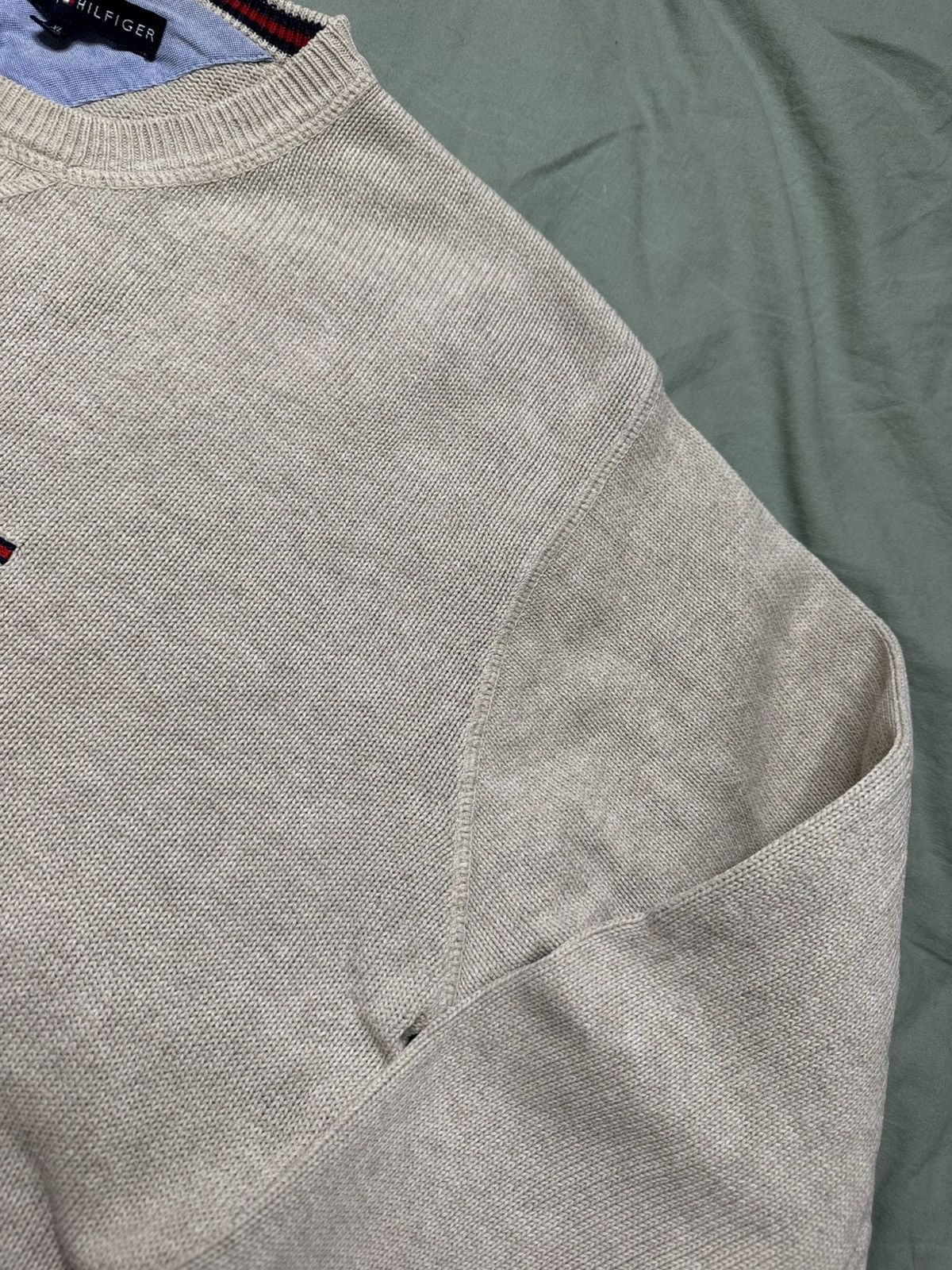 Tommy Hilfiger × Vintage Vintage Tommy Hilfiger made in Macau knite Size US XL / EU 56 / 4 - 4 Thumbnail