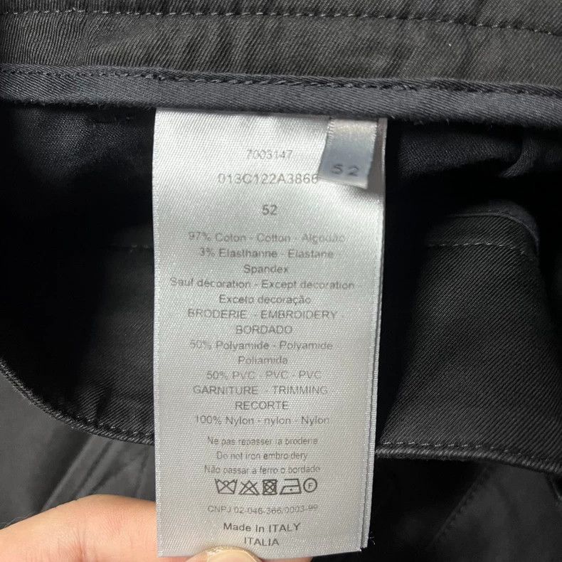 Dior The latest black multi-functional pocket offset pattern lo Size US 36 / EU 52 - 6 Thumbnail