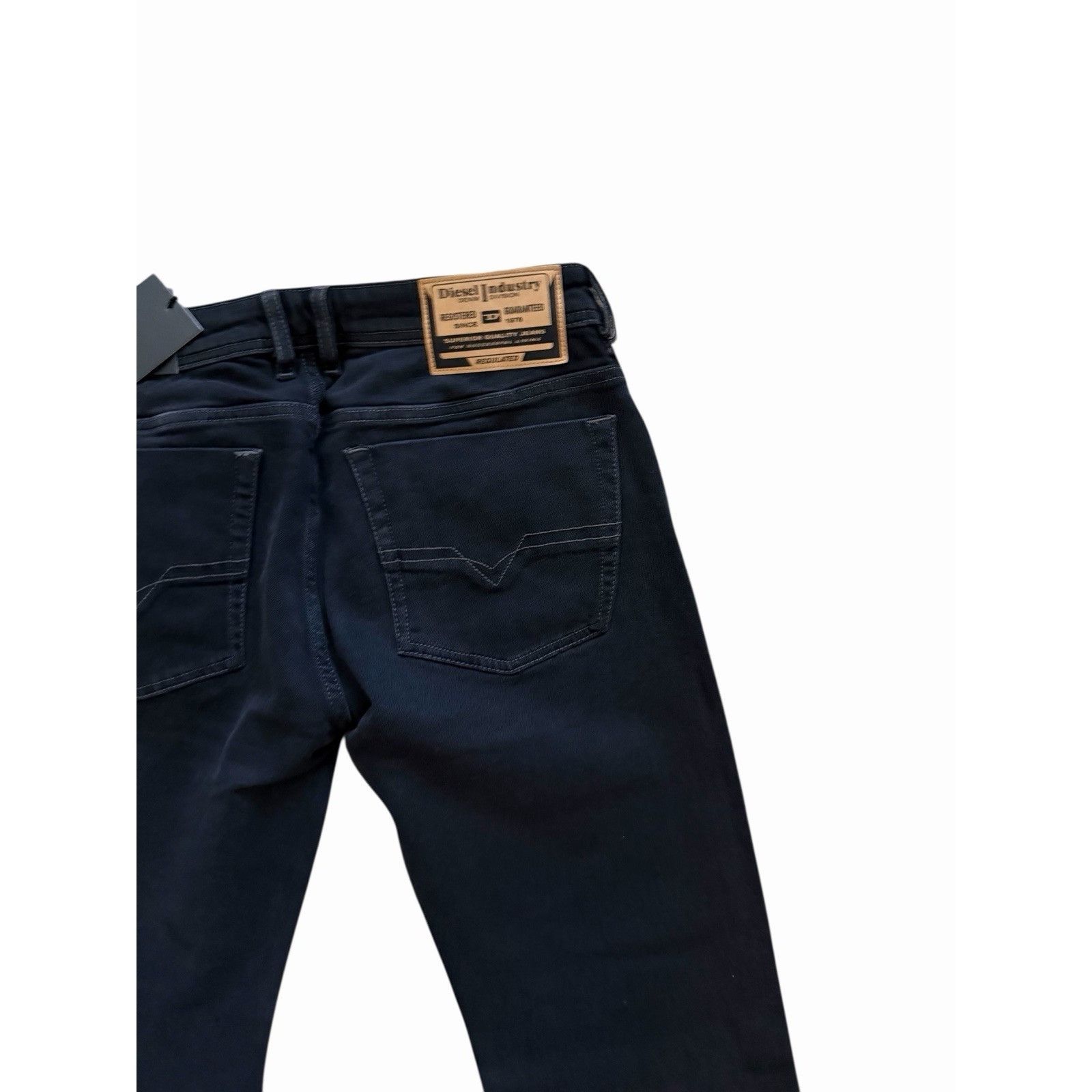Diesel Mens Zatiny Slim Bootcut Jeans RE064 Black Size 34/32