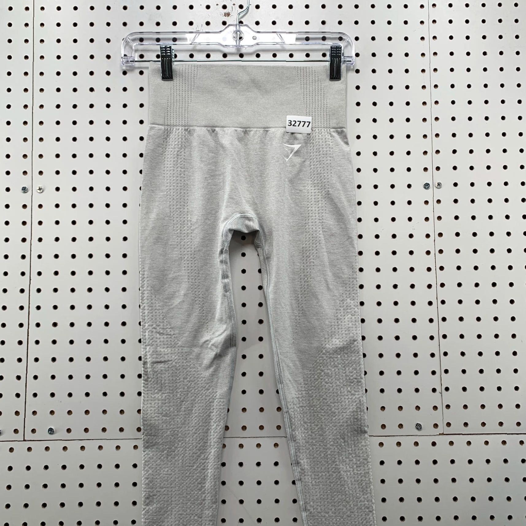 Gymshark GymShark Leggings Womens XS Gray WorkOut Yoga Fit 23x23.5 Small Inseam 24 in Skinny Shaping Compression Activewear Size 26" / US 2 / IT 38 - 2 Thumbnail