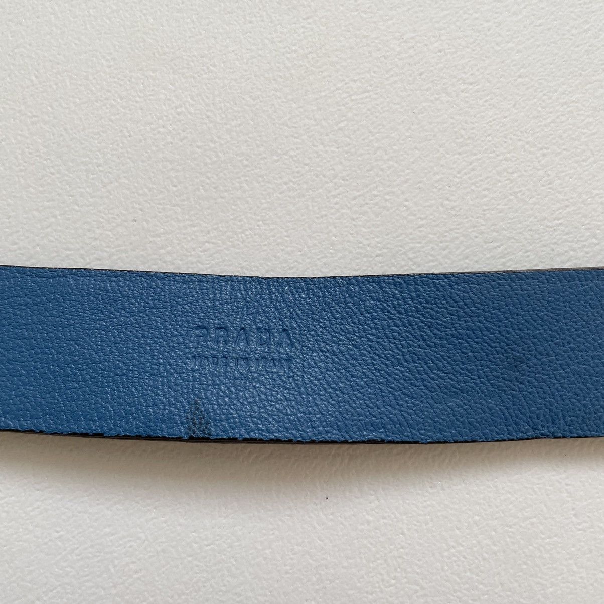 Prada Pyramid Stud Leather Bondage Belt Size 32 - 17 Thumbnail
