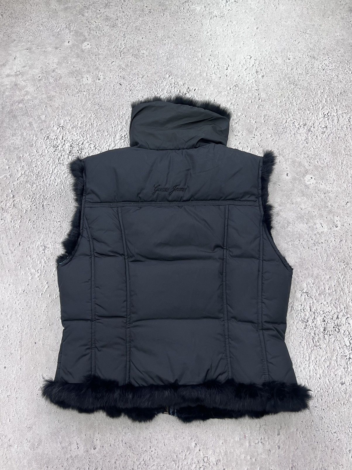 Hysteric Glamour × If Six Was Nine × Le Grande Bleu (L.G.B.) GUESS Fur vest down puffer IfSixWasNine LGB Style Size S / US 4 / IT 40 - 9 Thumbnail