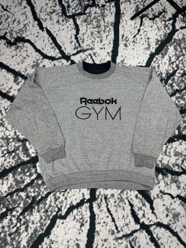 Reebok Vintage Reebok crewneck sweatshirt gray logo M Size US M / EU 48-50 / 2 - 1 Thumbnail