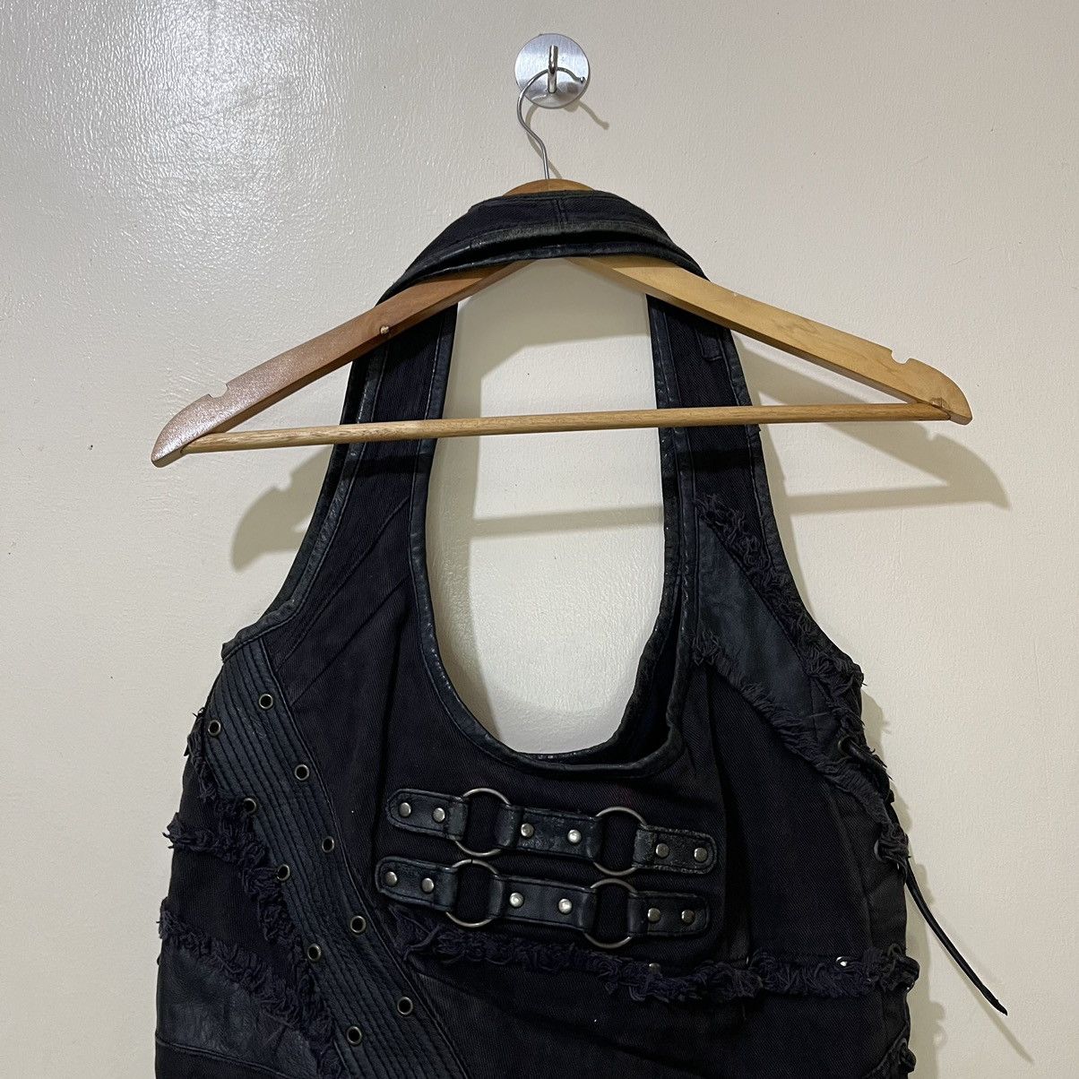 KMRii Archive KMRii Leather Cotton Reversible Tote Bag Size ONE SIZE - 8 Thumbnail