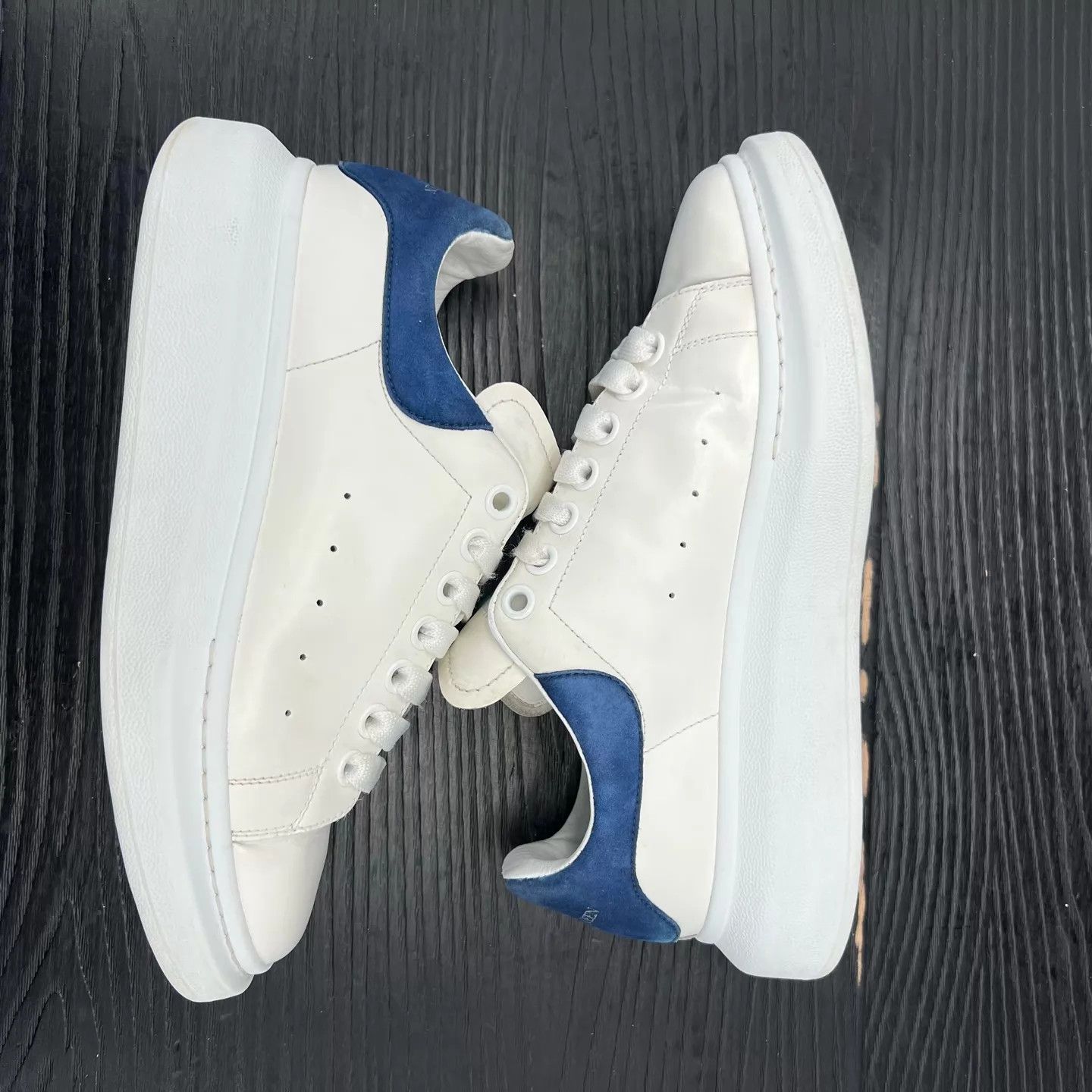 Visvim Alexander McQueen Blue Tail Suede Sneakers 40.5 Size US 7.5 / EU 40-41 - 6 Thumbnail