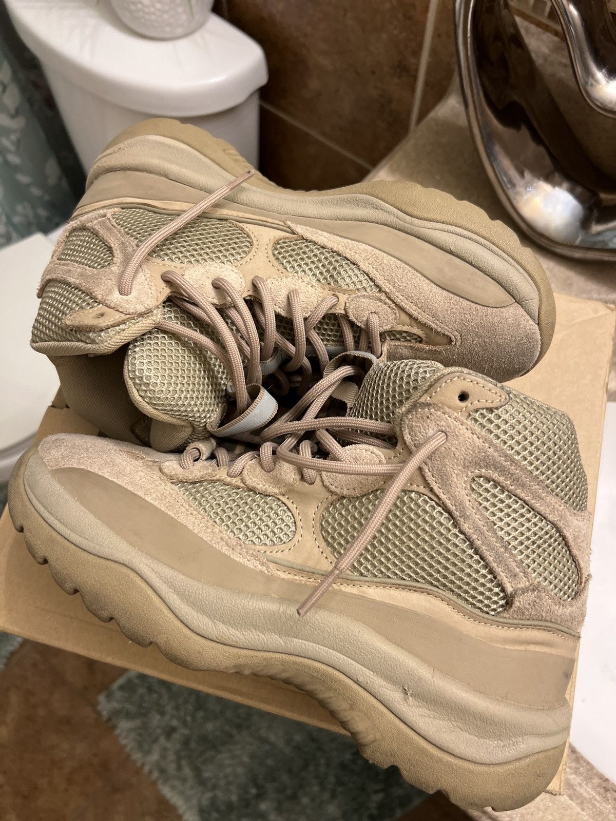Yeezy Adidas Yeezy desert boot “rock” Size US 8 / EU 41 - 5 Thumbnail