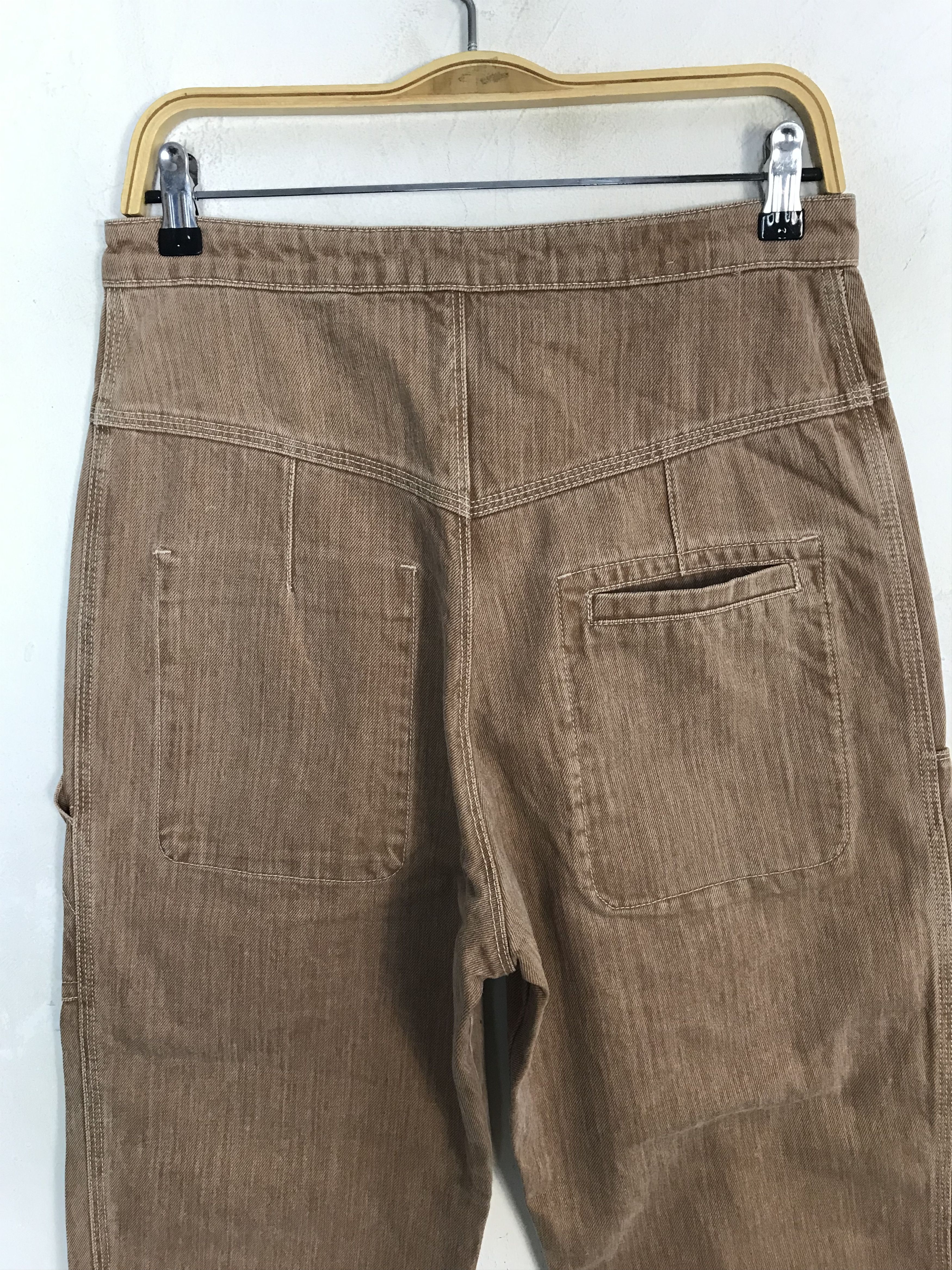 Isabel Marant Etoile Isabel ÉTOILE MARANT Straight Cut Workwear Carpenter Jeans Size 30" / US 8 / IT 44 - 8 Thumbnail