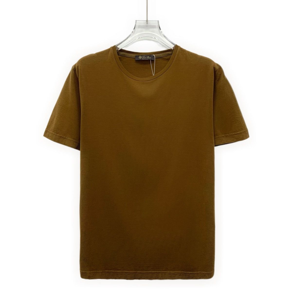 Loro Piana Loro Piana Brown Mulberry Silk Short Sleeve T-Shirt K26WX Size US M / EU 48-50 / 2 - 1 Thumbnail