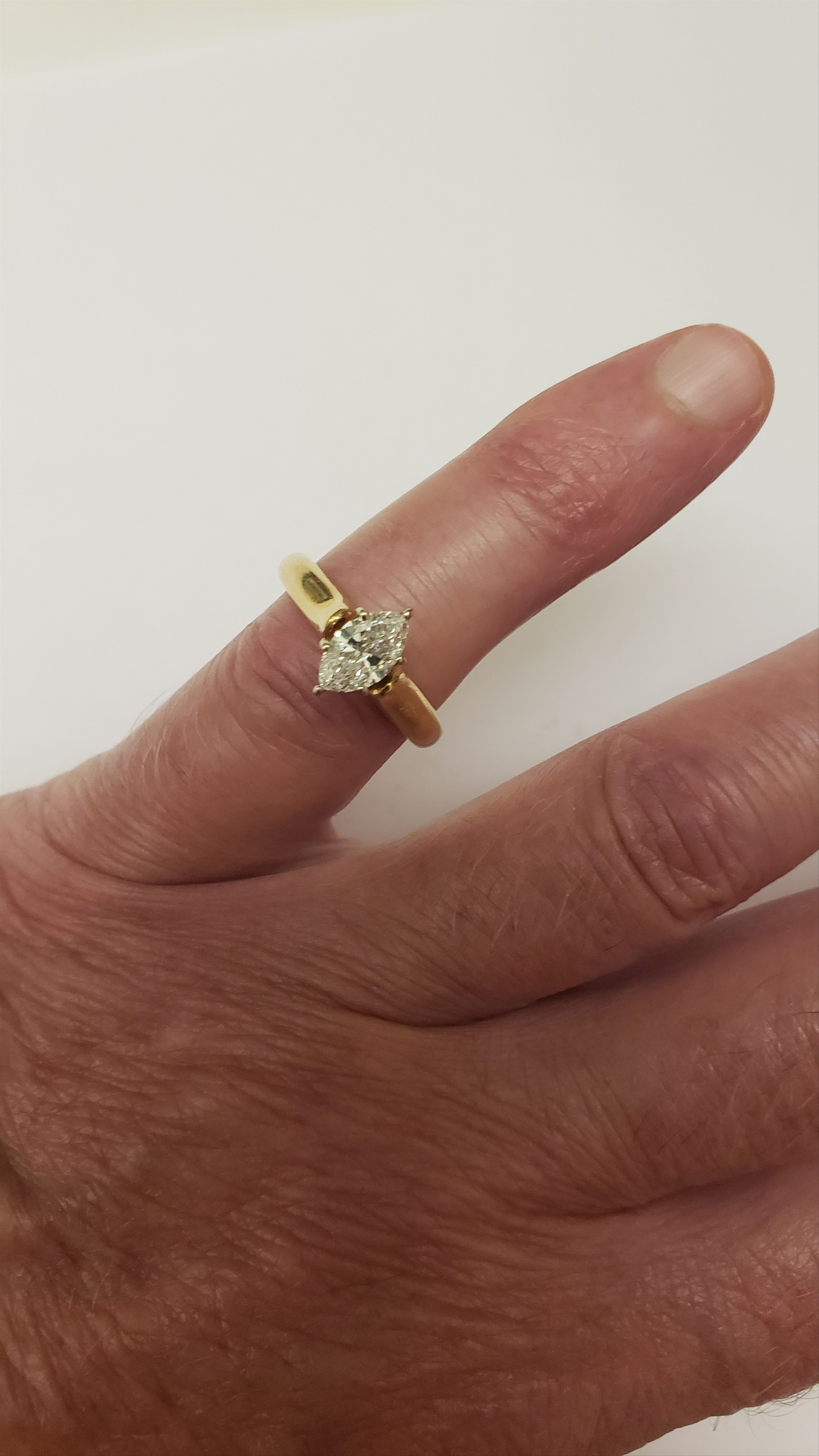 Other $6000 GIA Certified!14k Y/G.80ct Dia(E Color rare!) Ring Size ONE SIZE - 2 Thumbnail