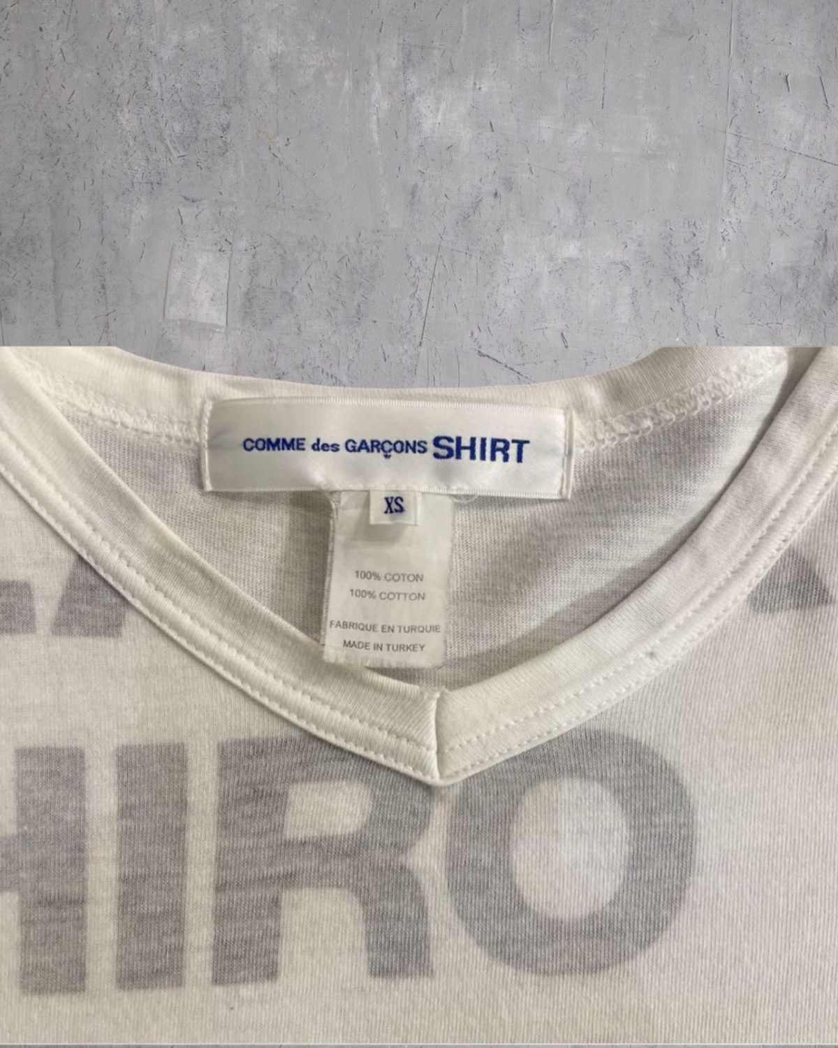 Comme des Garcons × Comme des Garcons Homme × Comme des Garcons Homme Plus Comme des garcons reverse T-shirt Size US XS / EU 42 / 0 - 3 Thumbnail