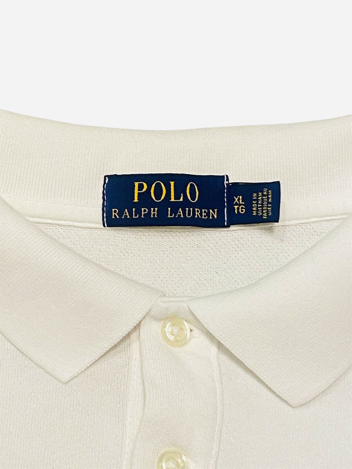 Polo Ralph Lauren White Classic Polo Ralph Lauren Size US XL / EU 56 / 4 - 3 Thumbnail