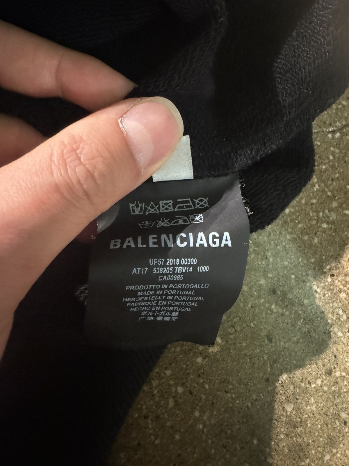 Balenciaga Balenciaga Campign Hoodie Size US L / EU 52-54 / 3 - 5 Thumbnail
