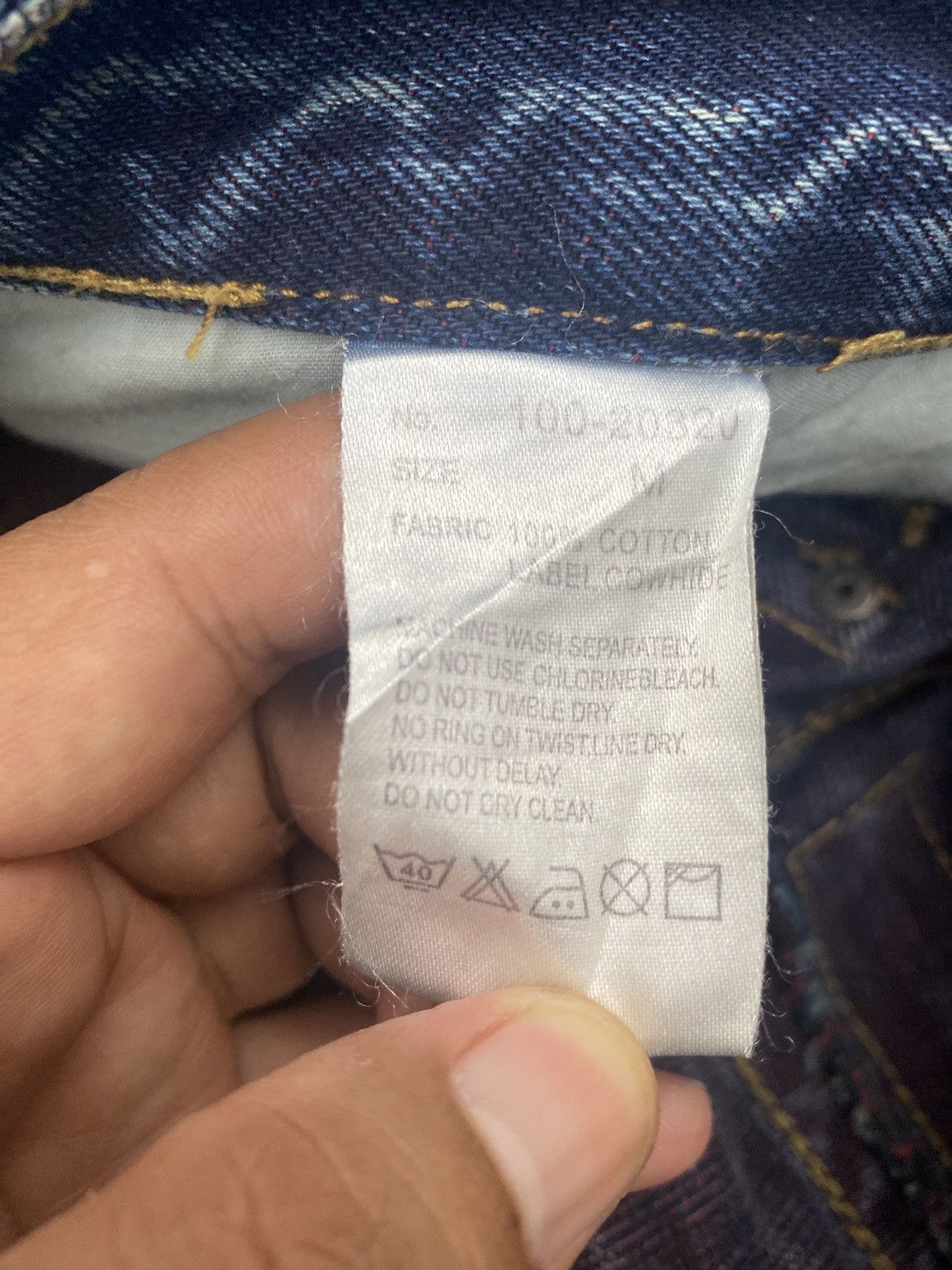 FLARE JAPANESE BRAND SEMANTIC DESIGN RIPPED STYLE PAINTED