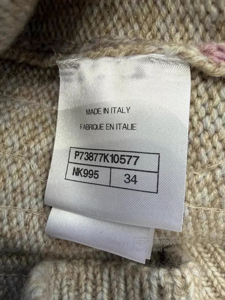 Chanel Chanel Pink sequin double C logo knitted cardigan coat Size XXS / US 00 / IT 34 - 5 Thumbnail