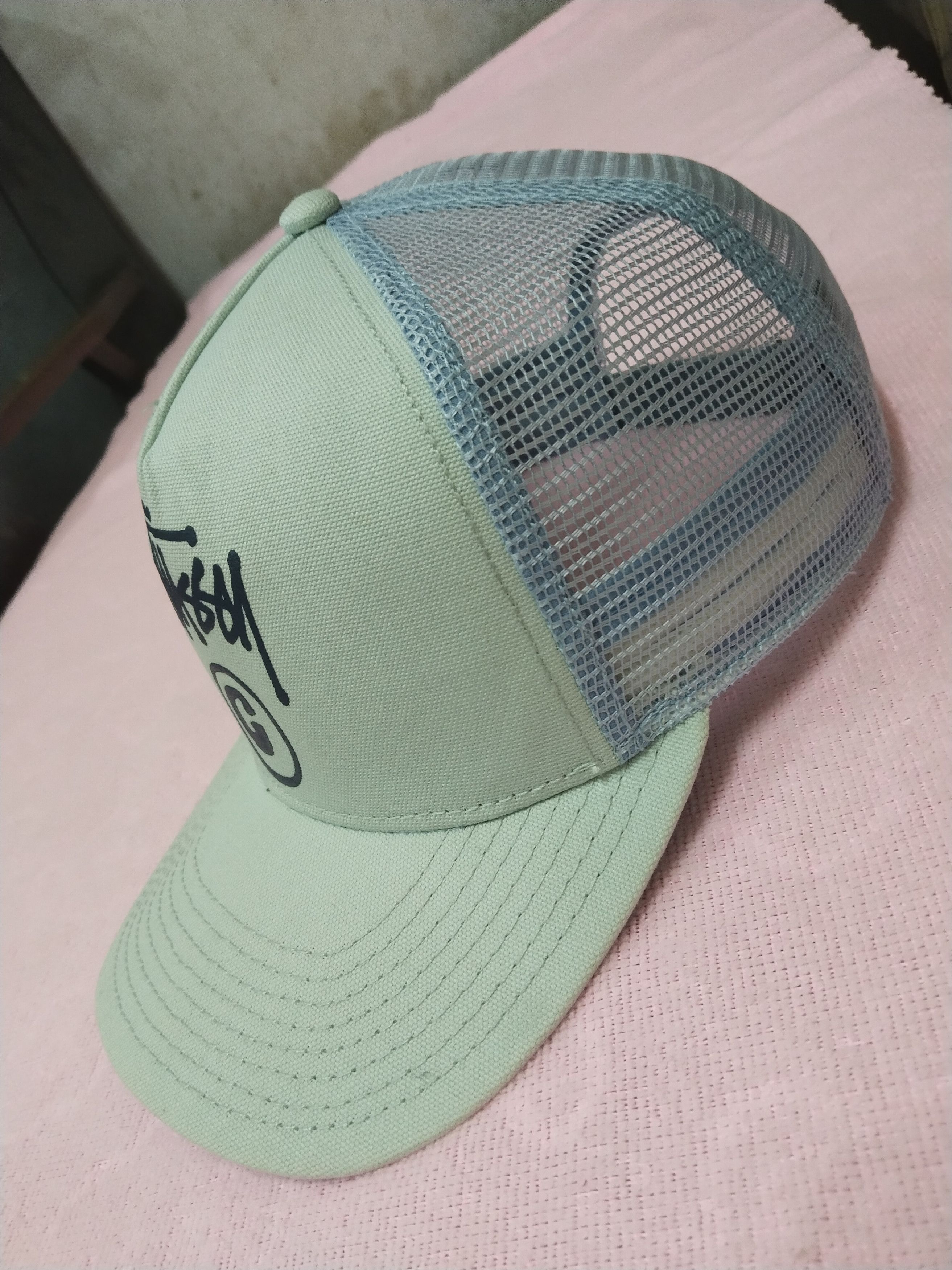 Stussy STUSSY CAPZ VINTAGE 2000s TRUCKER CAP HAT Size ONE SIZE - 3 Thumbnail