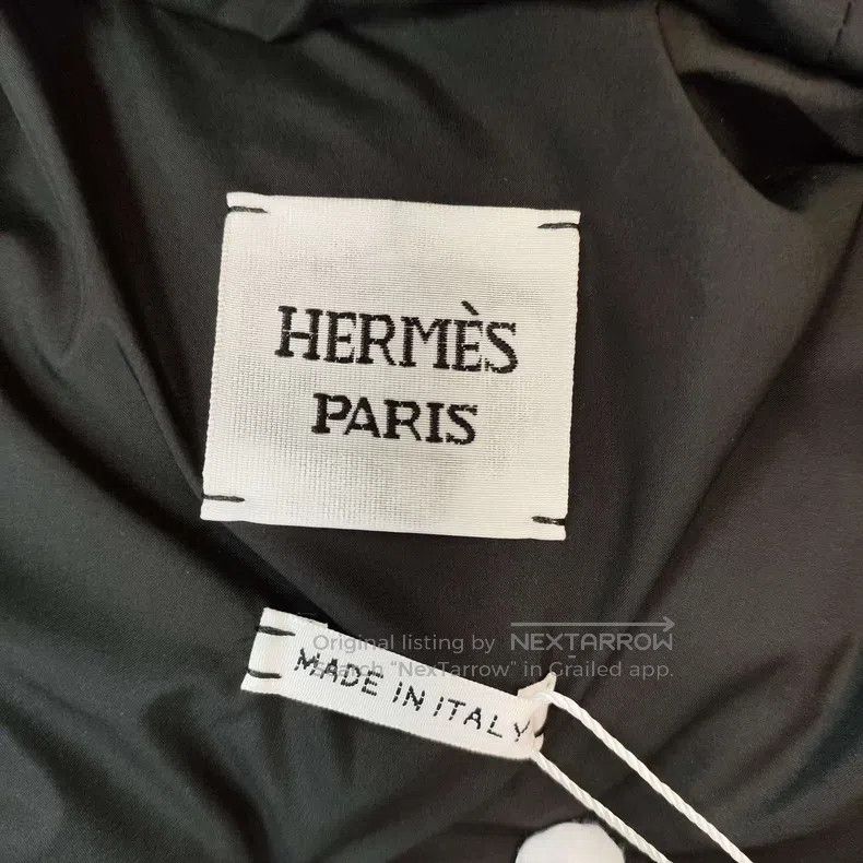 Hermes Hermes Ladies Black Puffer Jacket Size XXS / US 00 / IT 34 - 5 Thumbnail