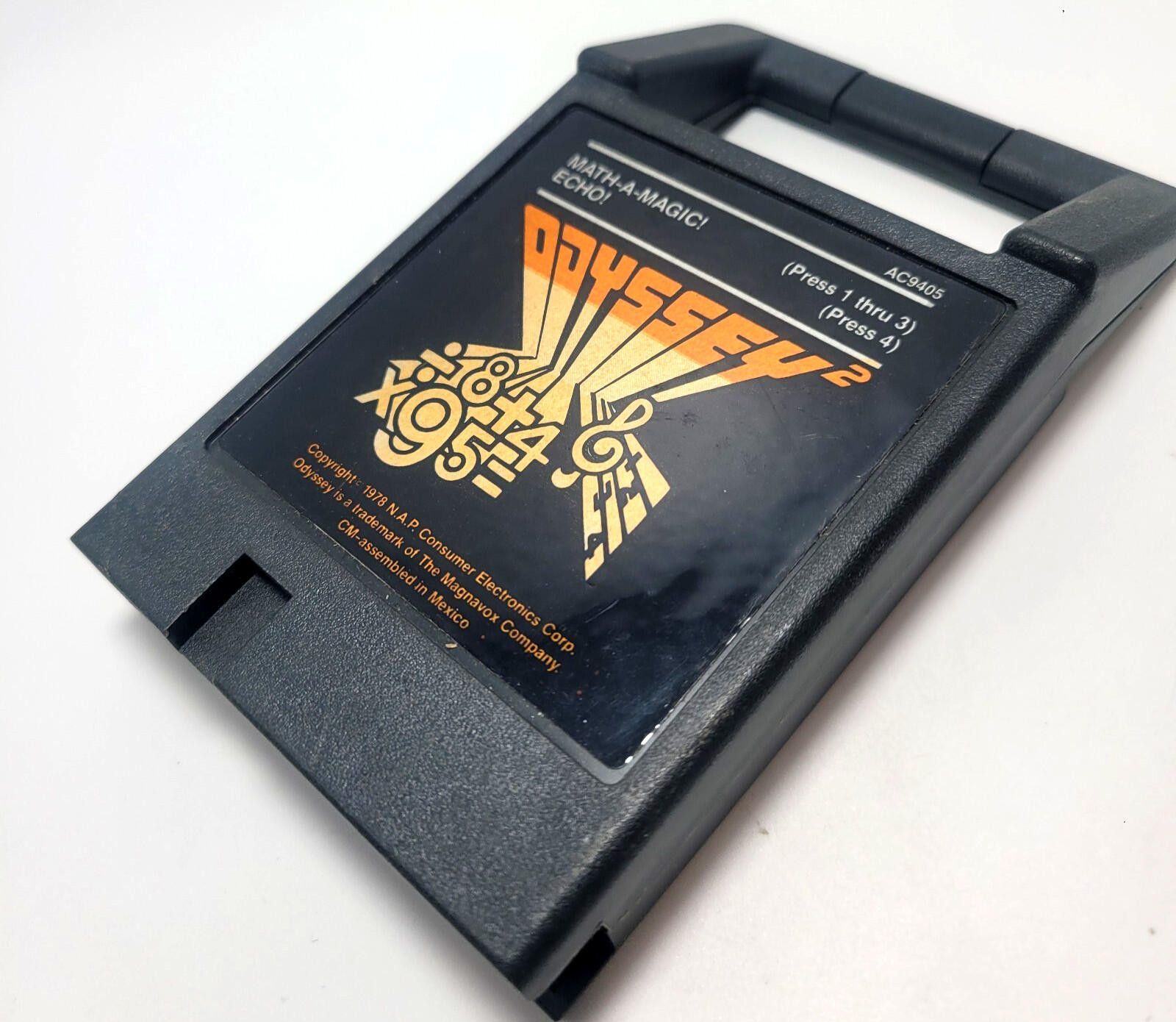 Other Math-a-Magic (Magnavox Odyssey 2, 1978) Game Cartridge Size ONE SIZE - 4 Thumbnail