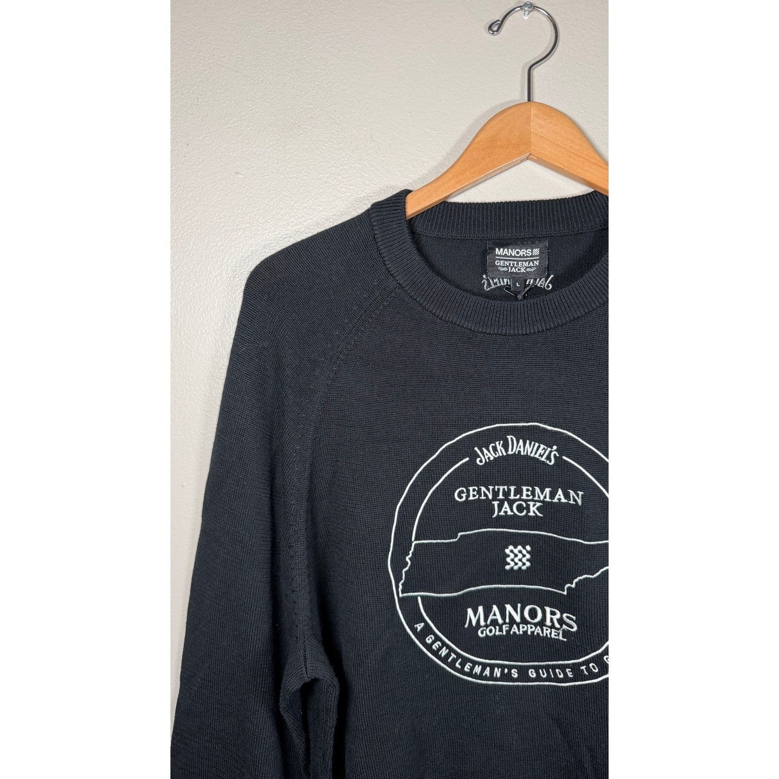 Manors Golf NWT Gentleman Jack x Manors Golf Merino Sweater size L Size US L / EU 52-54 / 3 - 3 Thumbnail