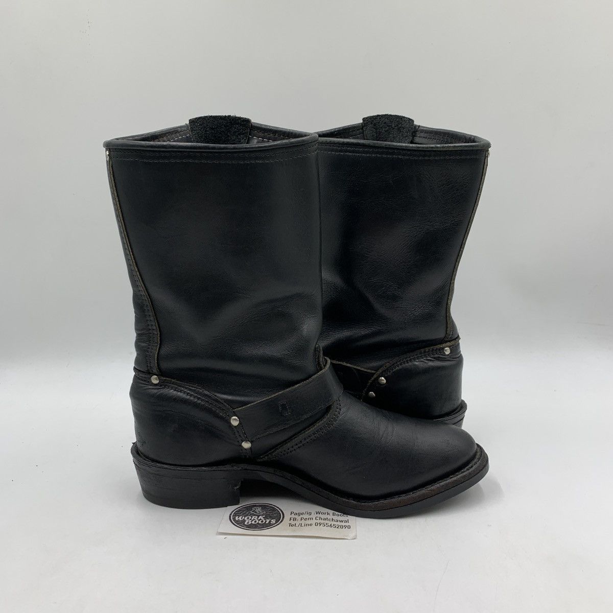 Harley Davidson Vtg 80's harley davidson engineer boots for kids Size US 5 / EU 37 - 8 Thumbnail