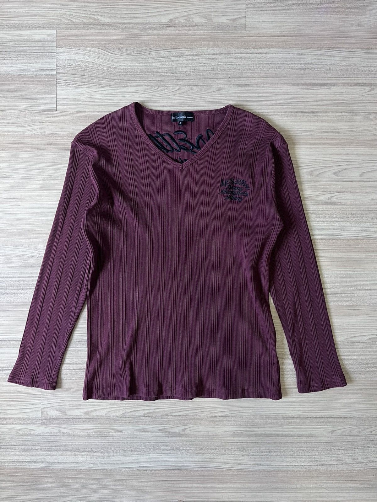 Japanese Brand In The Attic Homme Embroidered Long Sleeve Size US L / EU 52-54 / 3 - 1 Thumbnail