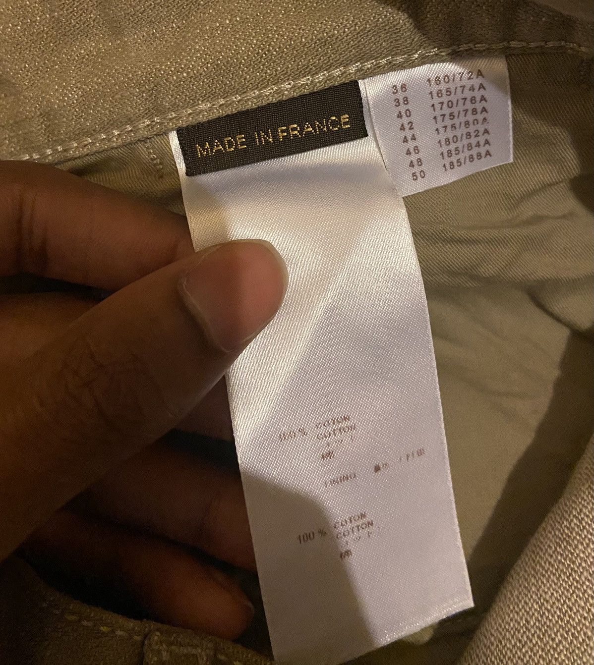 Louis Vuitton Louis Vuitton Cotton Chinos Size US 32 / EU 48 - 3 Thumbnail
