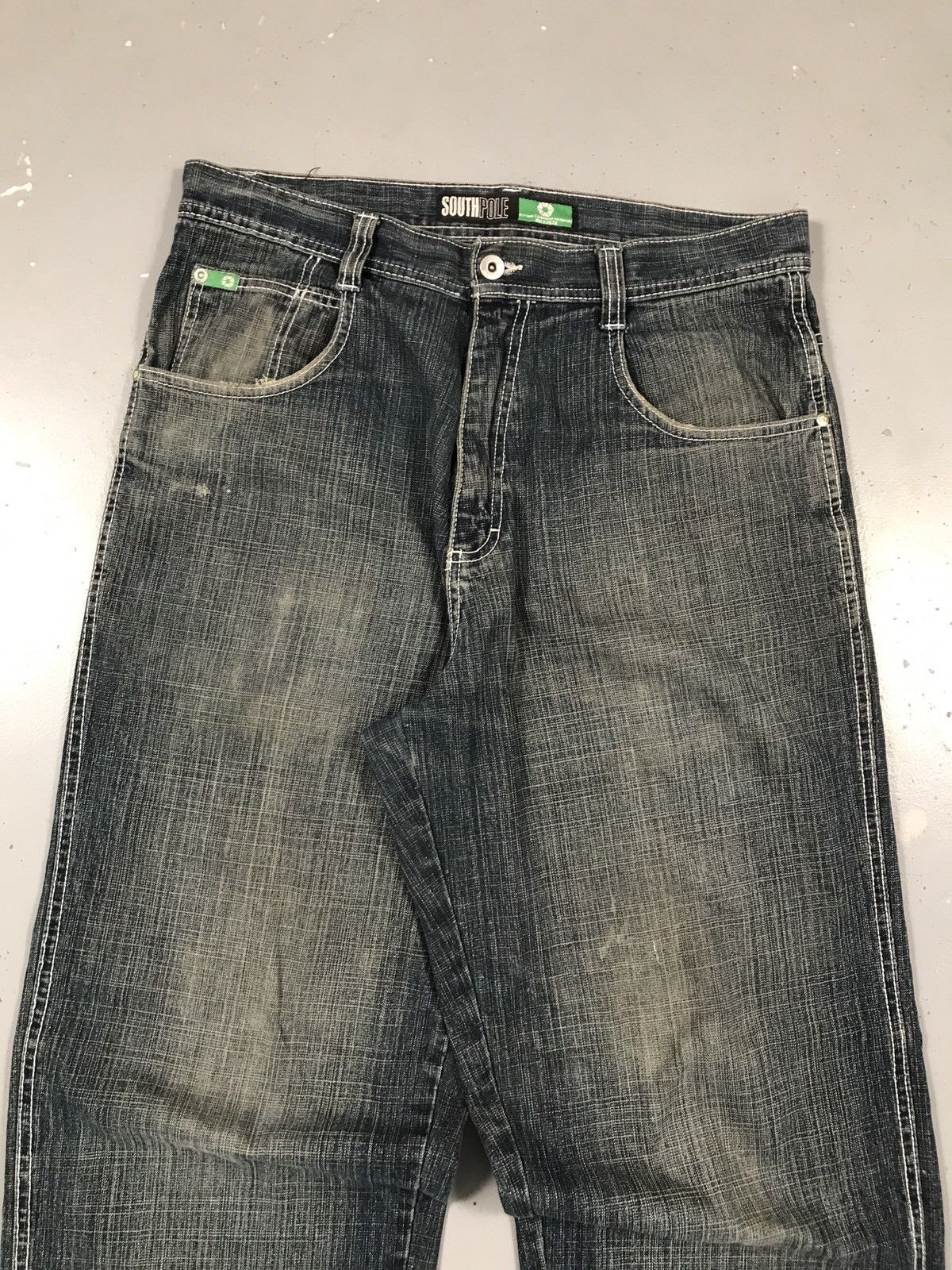 Bundle of 3 vintage Southpole tabs baggy fit denim 34x33