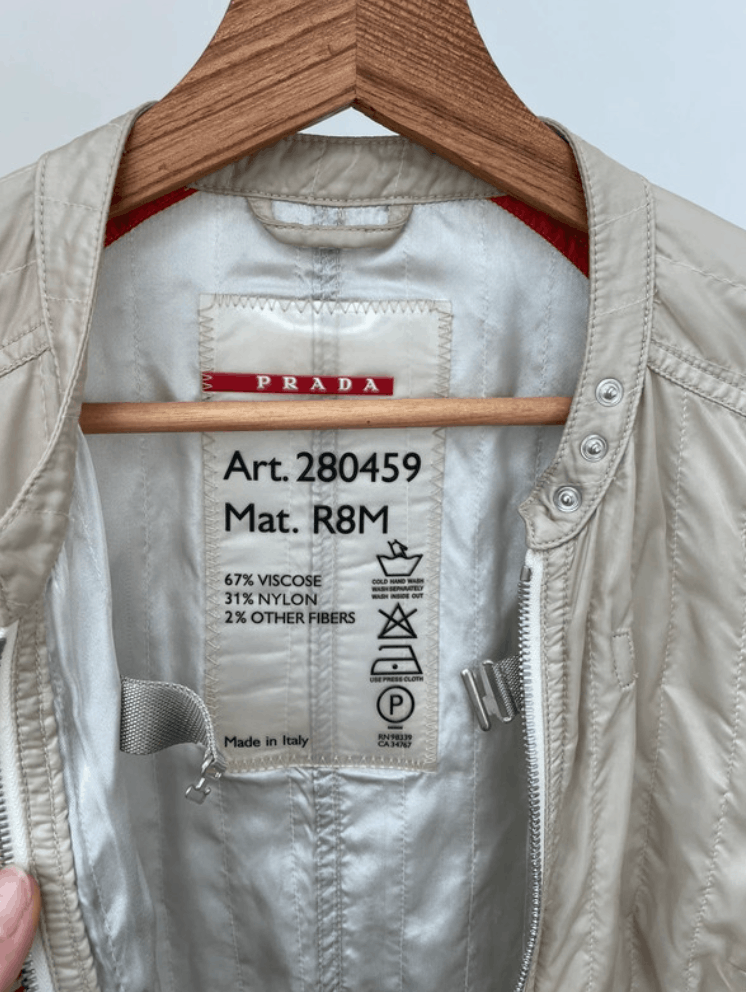 Prada Prada Jacket Red Tab Iconic Light Nylon coat trench Vintage Size M / US 6-8 / IT 42-44 - 12 Thumbnail