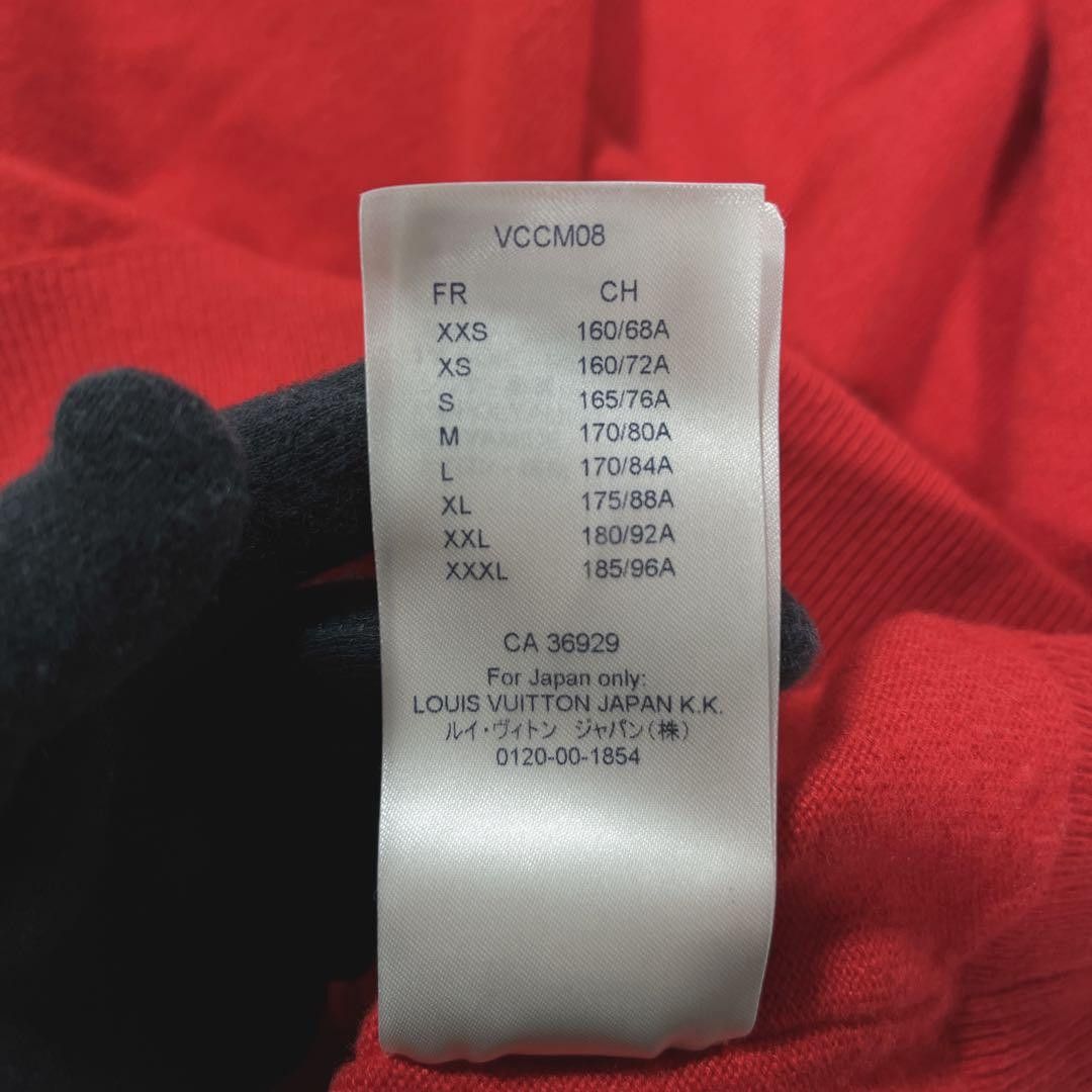 Louis Vuitton Louis Vuitton Inside Out Cashmere Knit Sweater Silk Red Size US XS / EU 42 / 0 - 12 Thumbnail