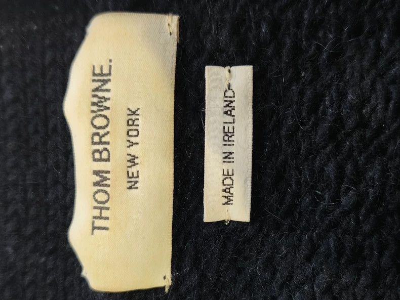 Thom Browne Thom Browne size4 A wool cardigan jacket Size US XL / EU 56 / 4 - 3 Thumbnail