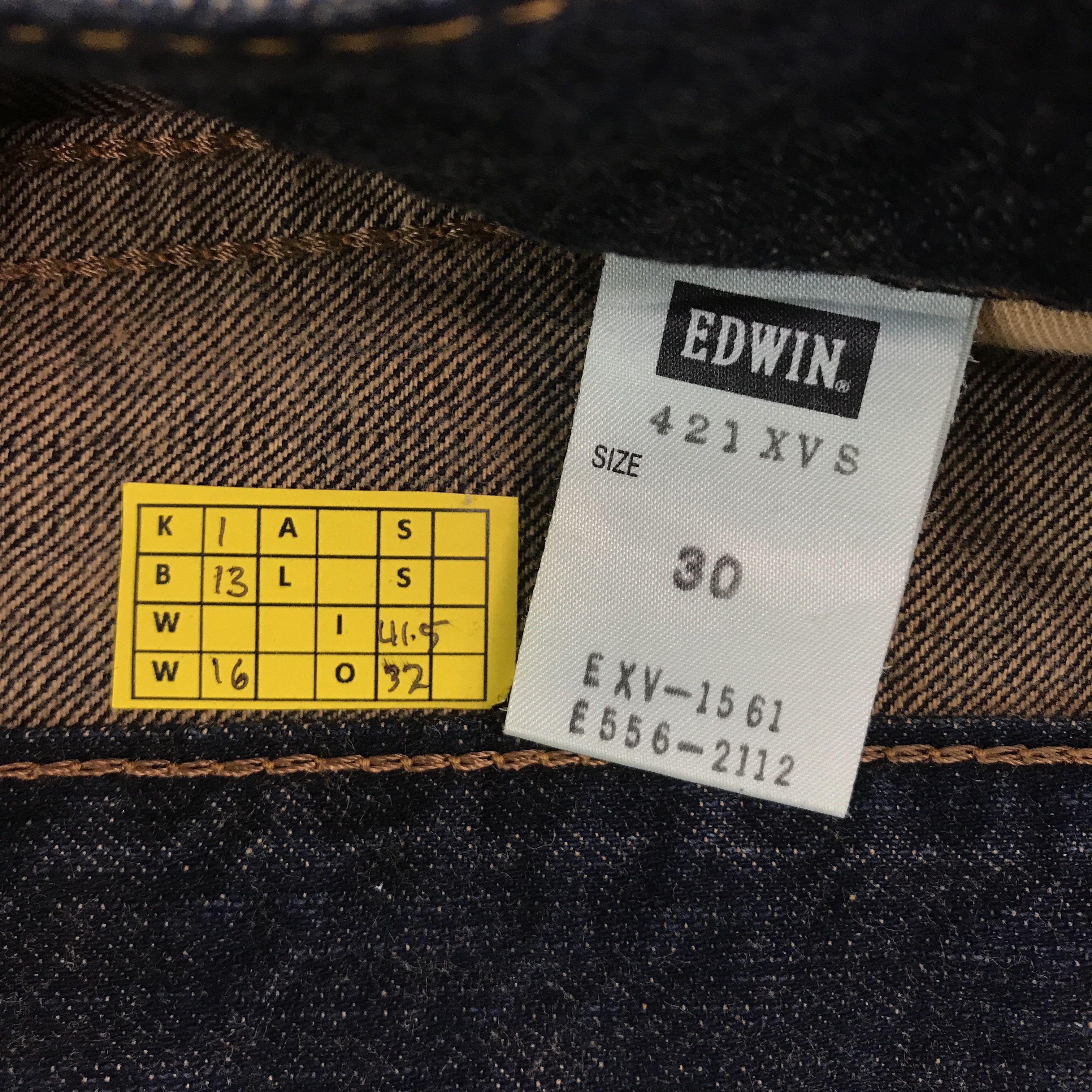 Edwin × Japanese Brand Flare Edwin Japan design Bootcut distressed denim pants Size US 30 / EU 46 - 10 Thumbnail