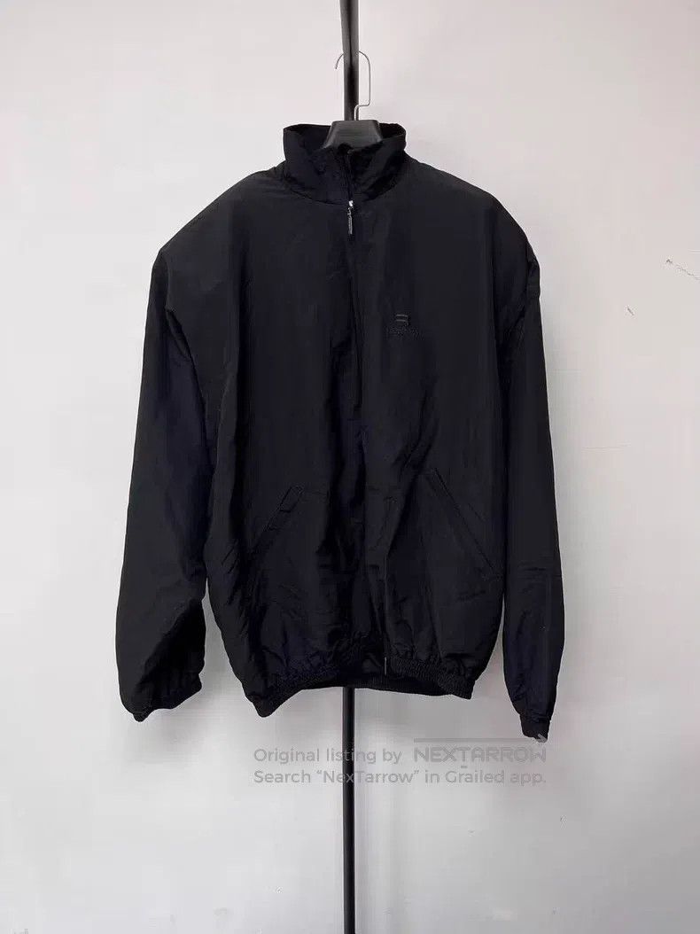 Balenciaga Balenciaga Plain color zip-up stand collar sports long sle Size US XL / EU 56 / 4 - 1 Thumbnail