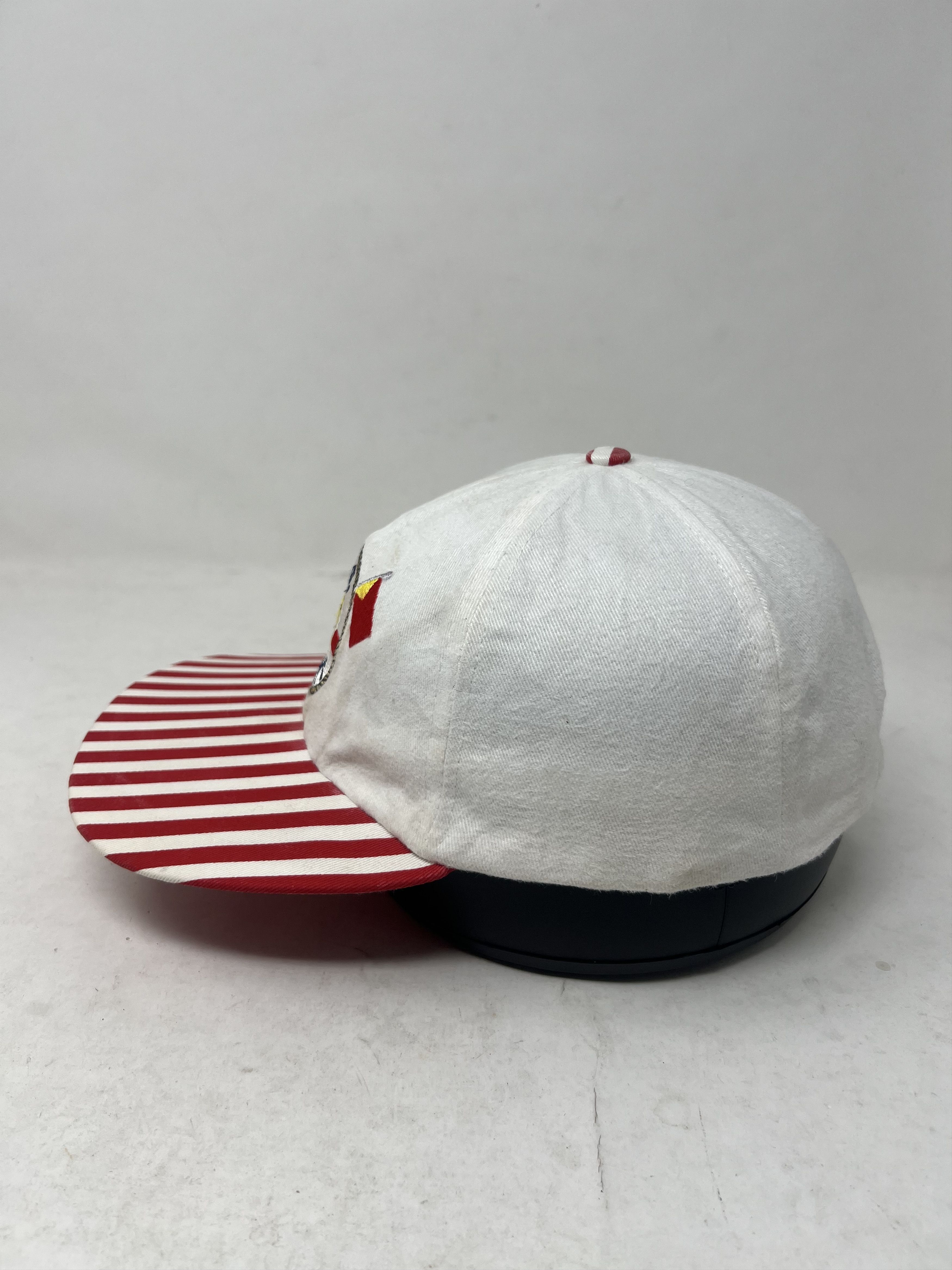 Vintage Vintage Looney Tunes Tweety Bird Striped Brim Hat Size ONE SIZE - 2 Thumbnail