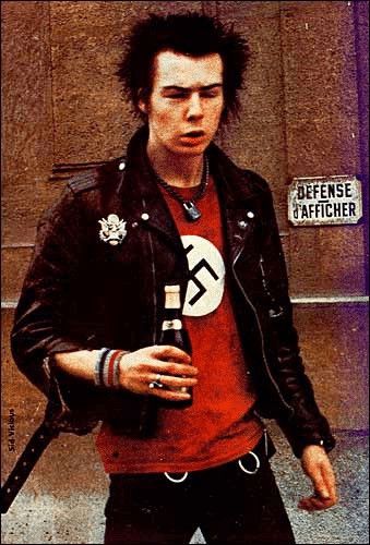 Other Vintage Sid Visious Nazi Punk Shirt Distressed Size US S / EU 44-46 / 1 - 4 Thumbnail