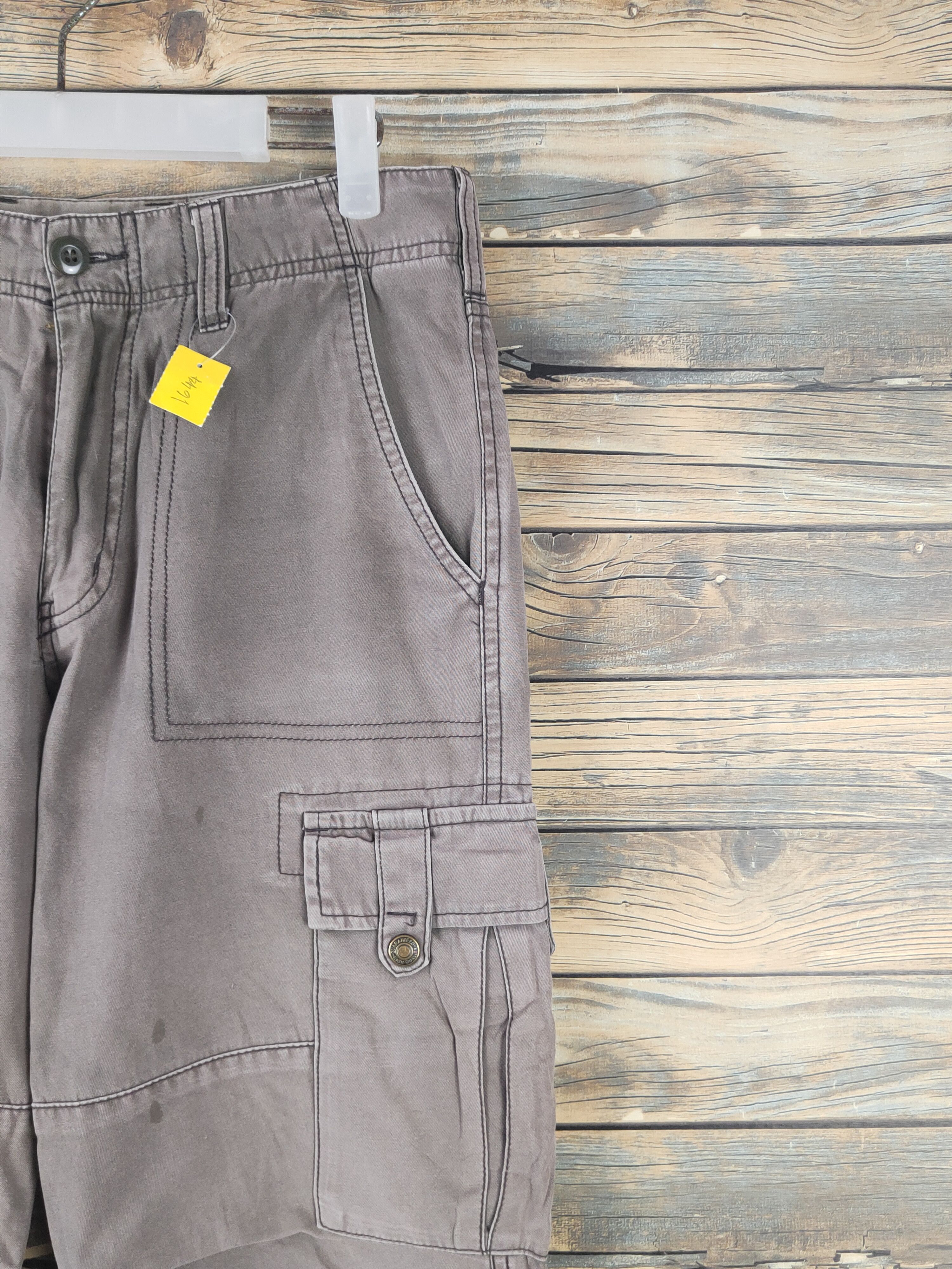 Japanese Brand DL Japanese Brand Brown Faded Multipocket Cargo Pants #1644 Size US 30 / EU 46 - 5 Thumbnail