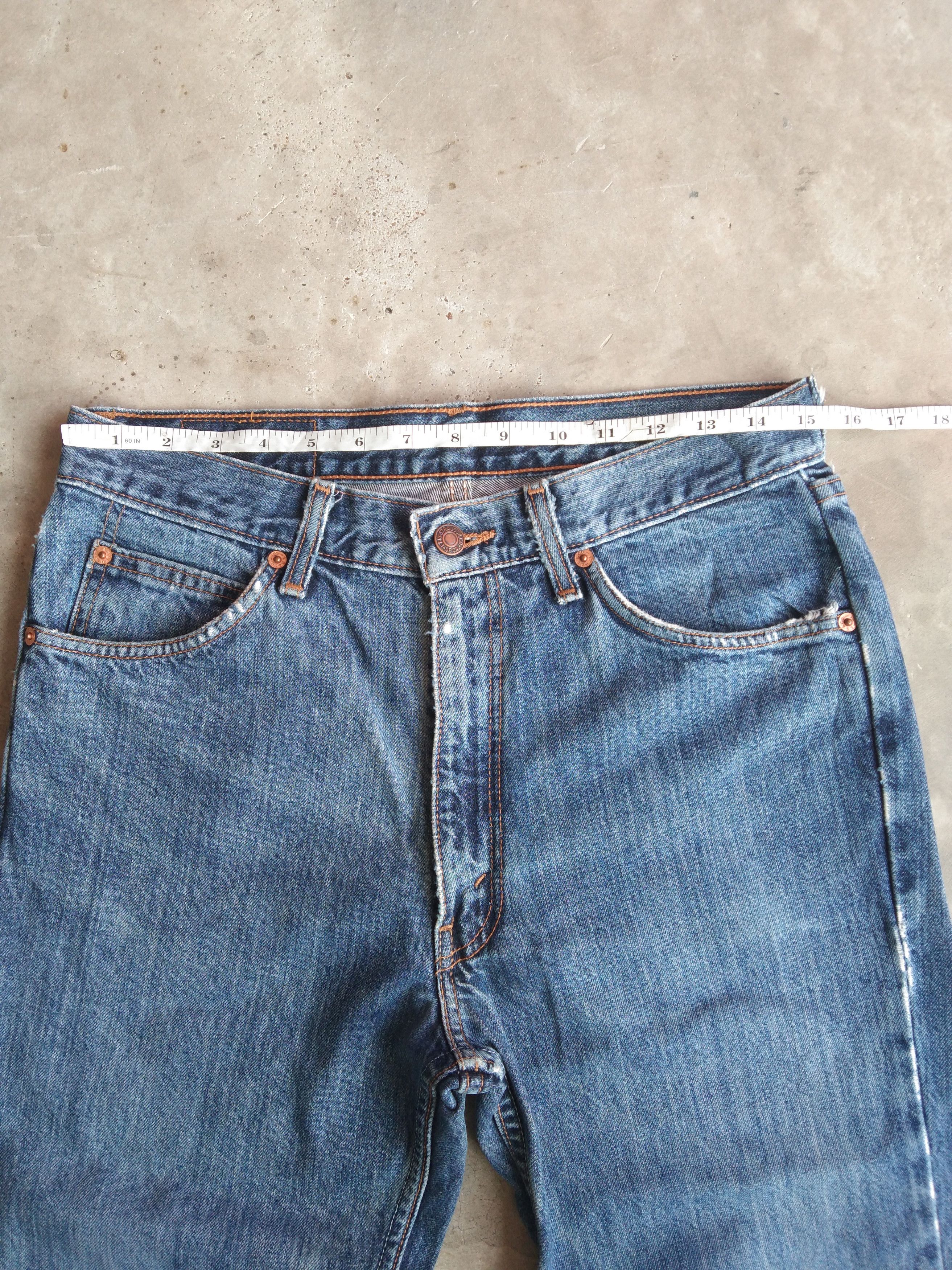Levi's 🍊 Vintage Levi's 605 Orange Tab 30x28 Size US 30 / EU 46 - 3 Thumbnail