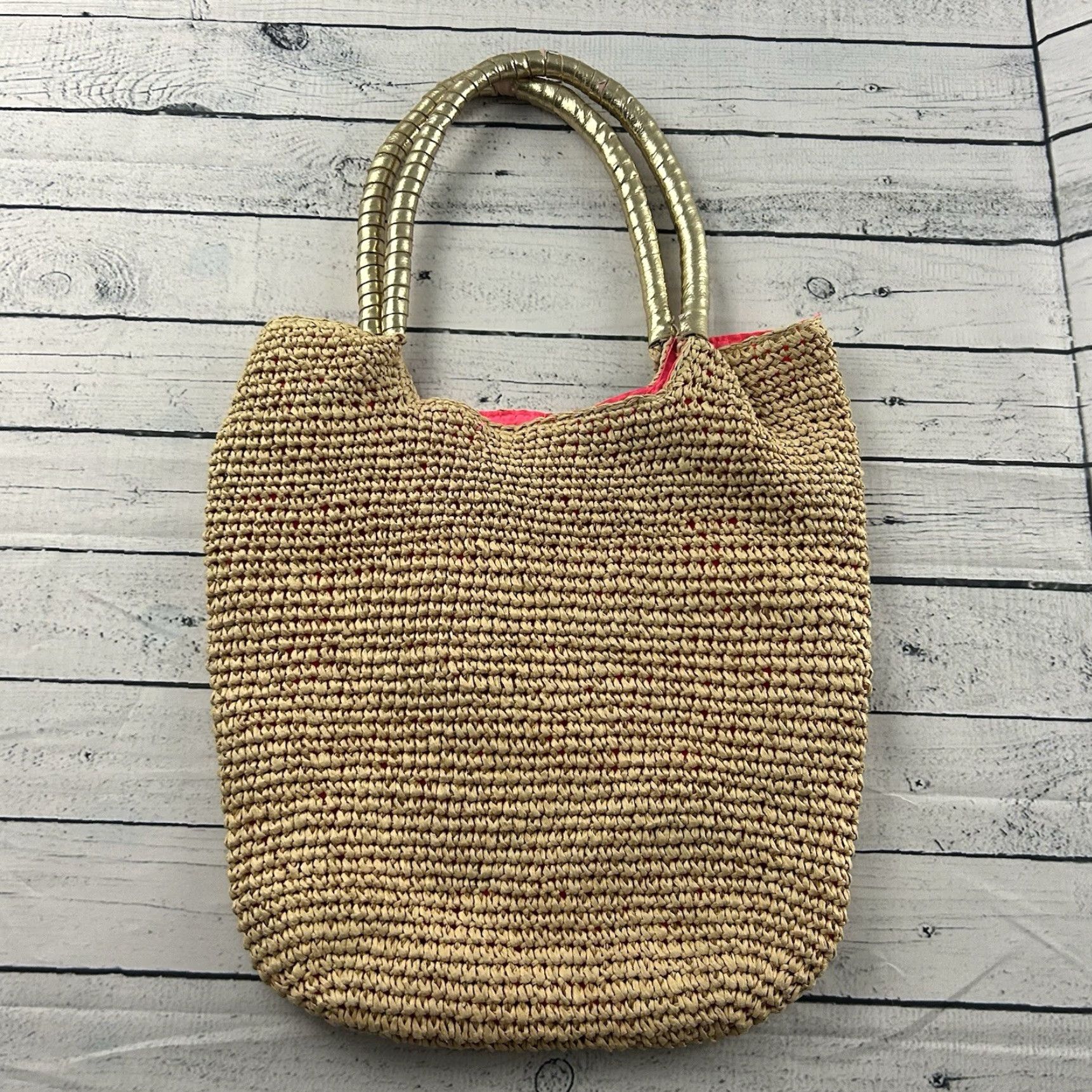 Lilly Pulitzer Lilly Pulitzer Shoulder Bag Beige Gold Over The Shoulder Bag Womens Bag Size ONE SIZE - 6 Thumbnail