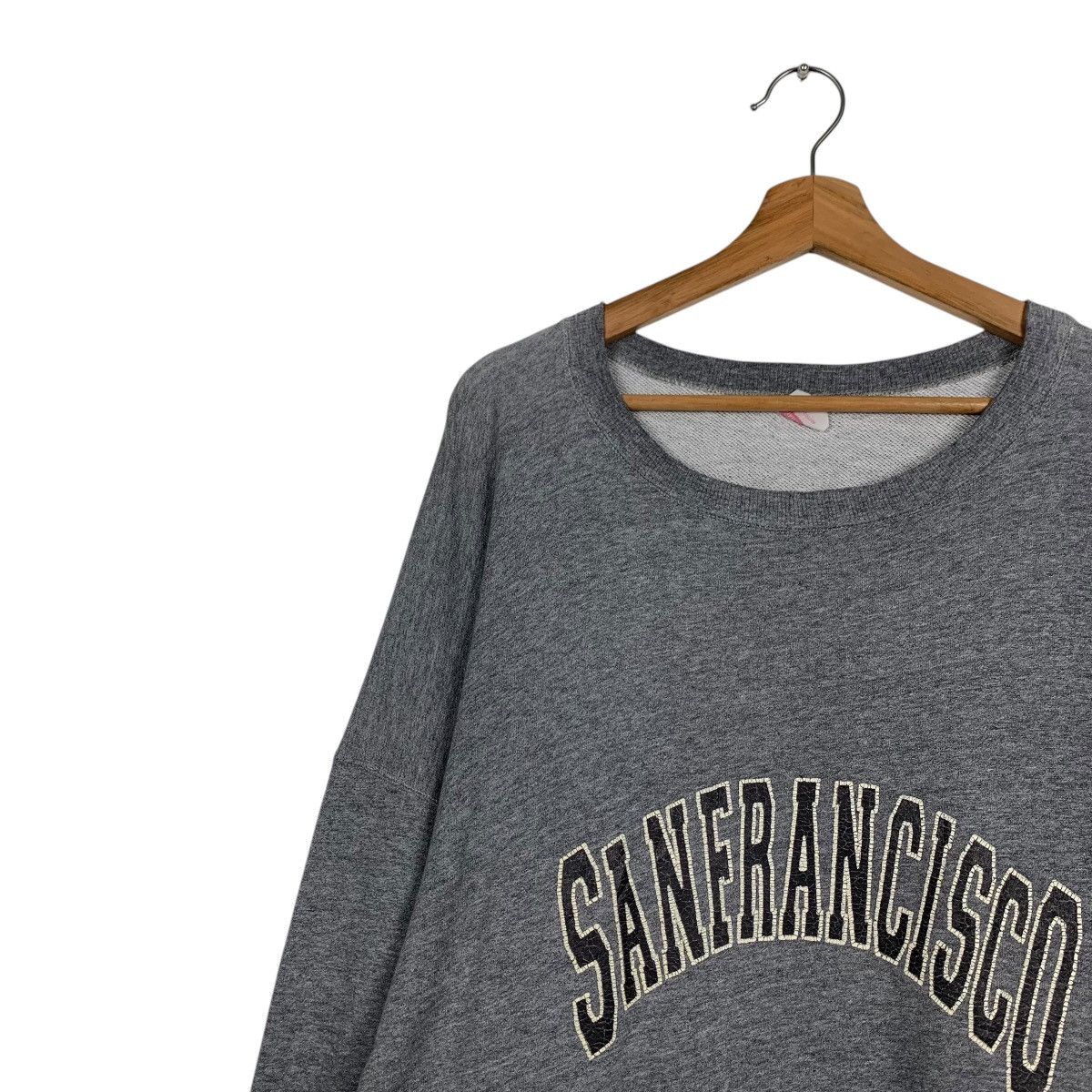 Japanese Brand Trashed NIKO AND San Francisco Big Logo Sweatshirt #1777-C79 Size US L / EU 52-54 / 3 - 7 Thumbnail