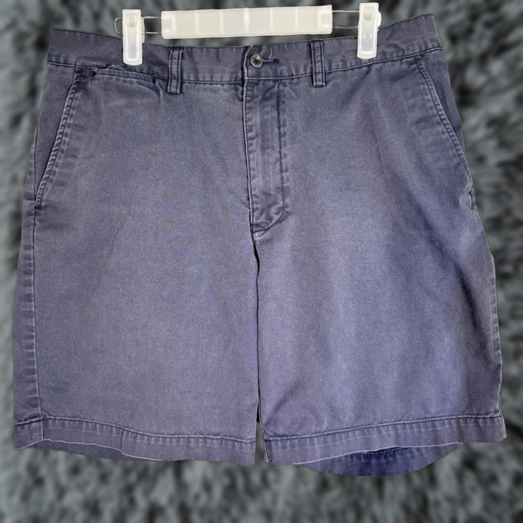 Polo Ralph Lauren Polo Ralph Lauren Polo Shorts Mens 34 Navy Classic Chino Prospect Short Pockets Zip Fly Size US S / EU 44-46 / 1 - 1 Thumbnail