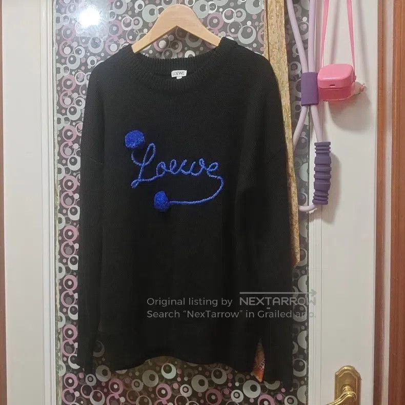 Loewe Loewe Merino Wool Crewneck Sweater Size S / US 4 / IT 40 - 1 Thumbnail