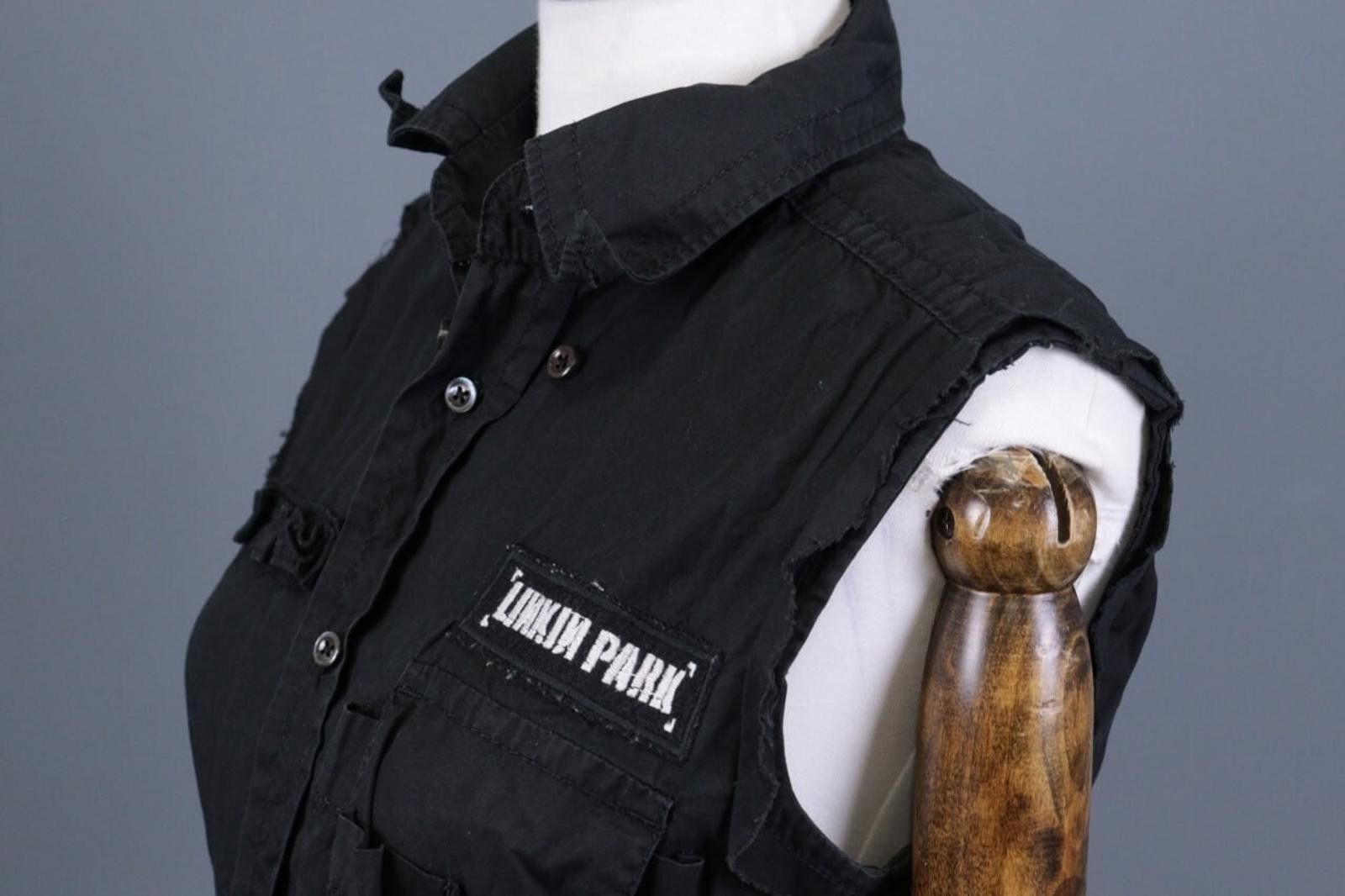 Dsquared2 Dsquared2 Black Button Down Sleeveless Blouse Shirt Size 50 Size M / US 6-8 / IT 42-44 - 10 Thumbnail