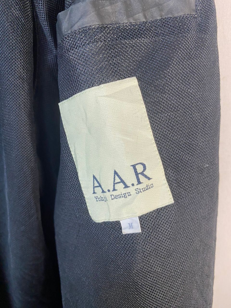 Japanese Brand × Yohji Yamamoto A.a.r yohji Yamamoto distressed jacket hidden hoodie Size US M / EU 48-50 / 2 - 7 Thumbnail