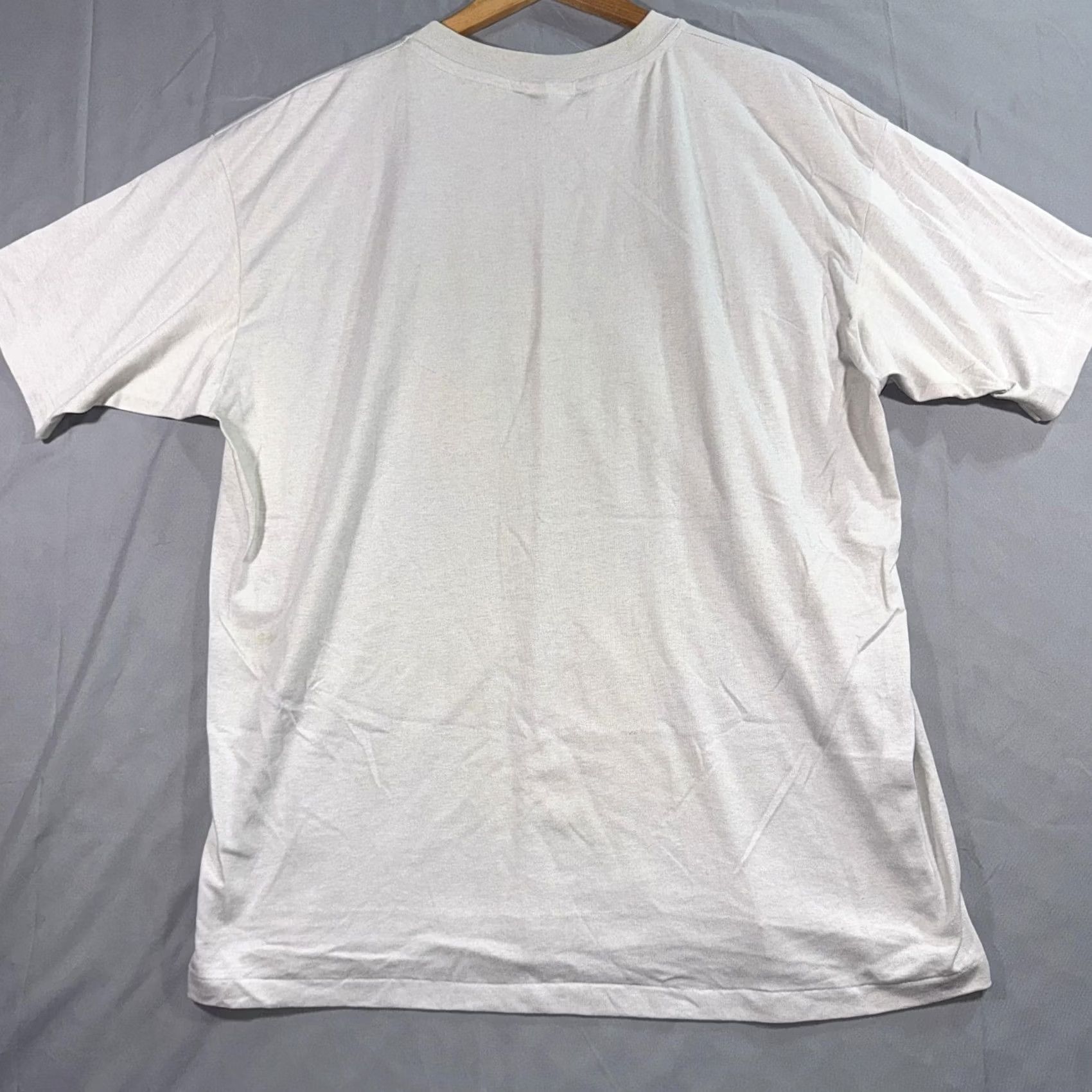 Hanes VINTAGE Hanes 2XL U.S. National Handcar Races Shirt Mens Gray 1991 90s Tee Graphics Racing Railroad Size US XXL / EU 58 / 5 - 2 Thumbnail