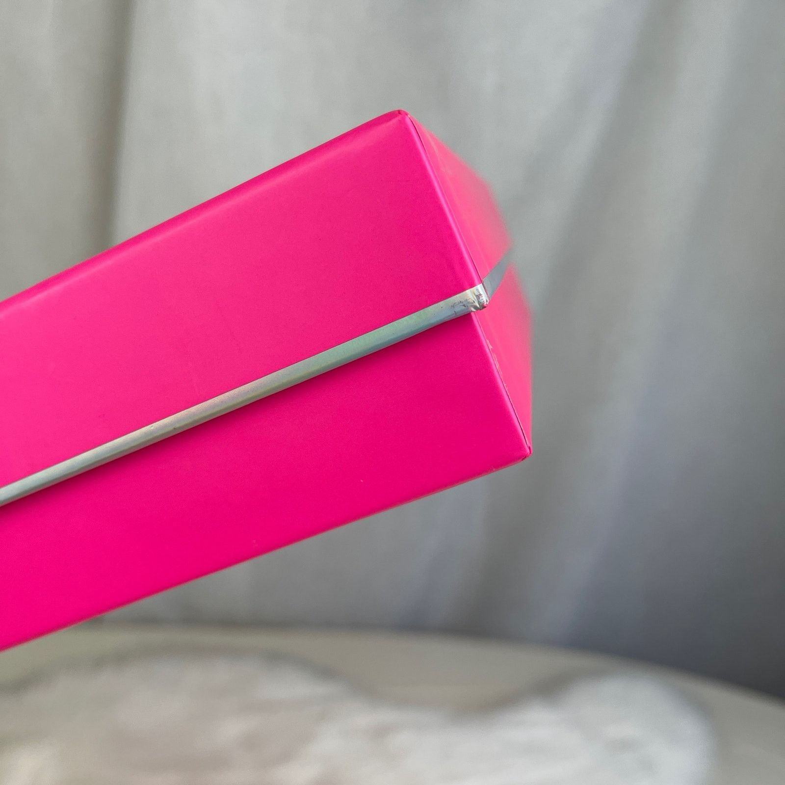 Victoria's Secret Victoria’s Secret PINK *Empty* Gift Decor Box Silver Logo Size ONE SIZE - 20 Thumbnail