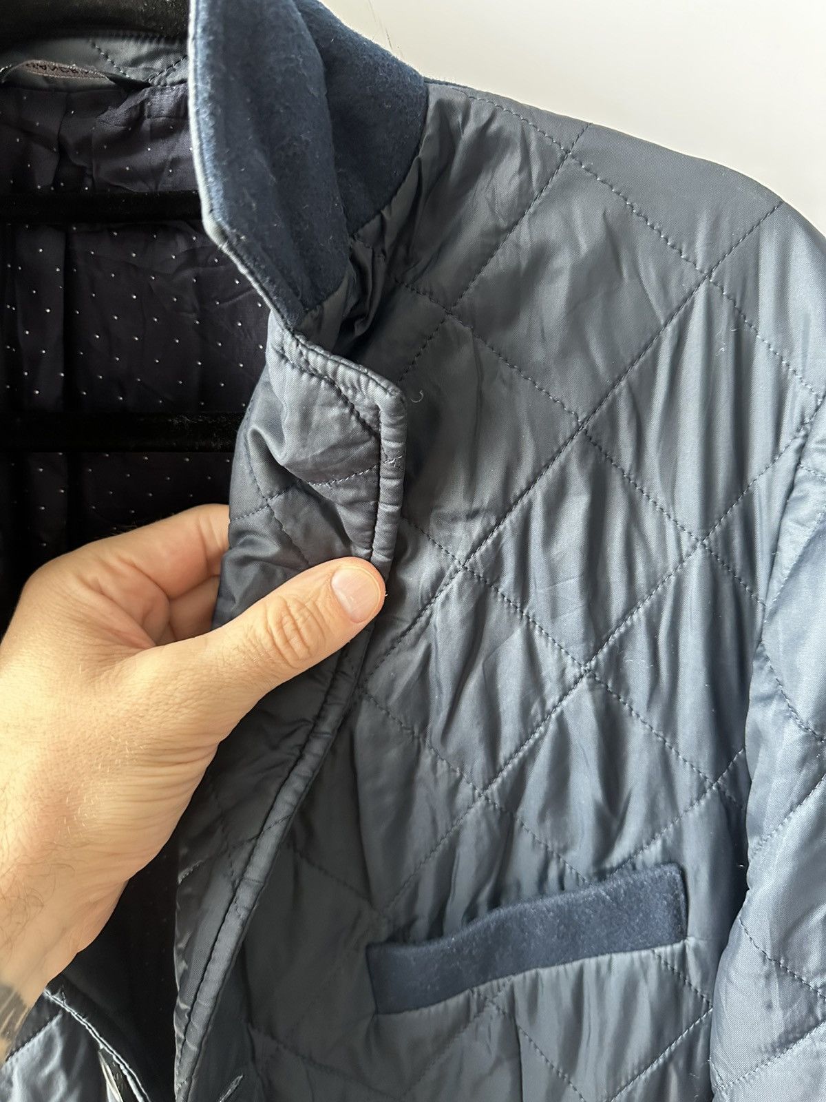 Daniele Alessandrini Alessandrini Mens quilted coat. Size US L / EU 52-54 / 3 - 4 Thumbnail