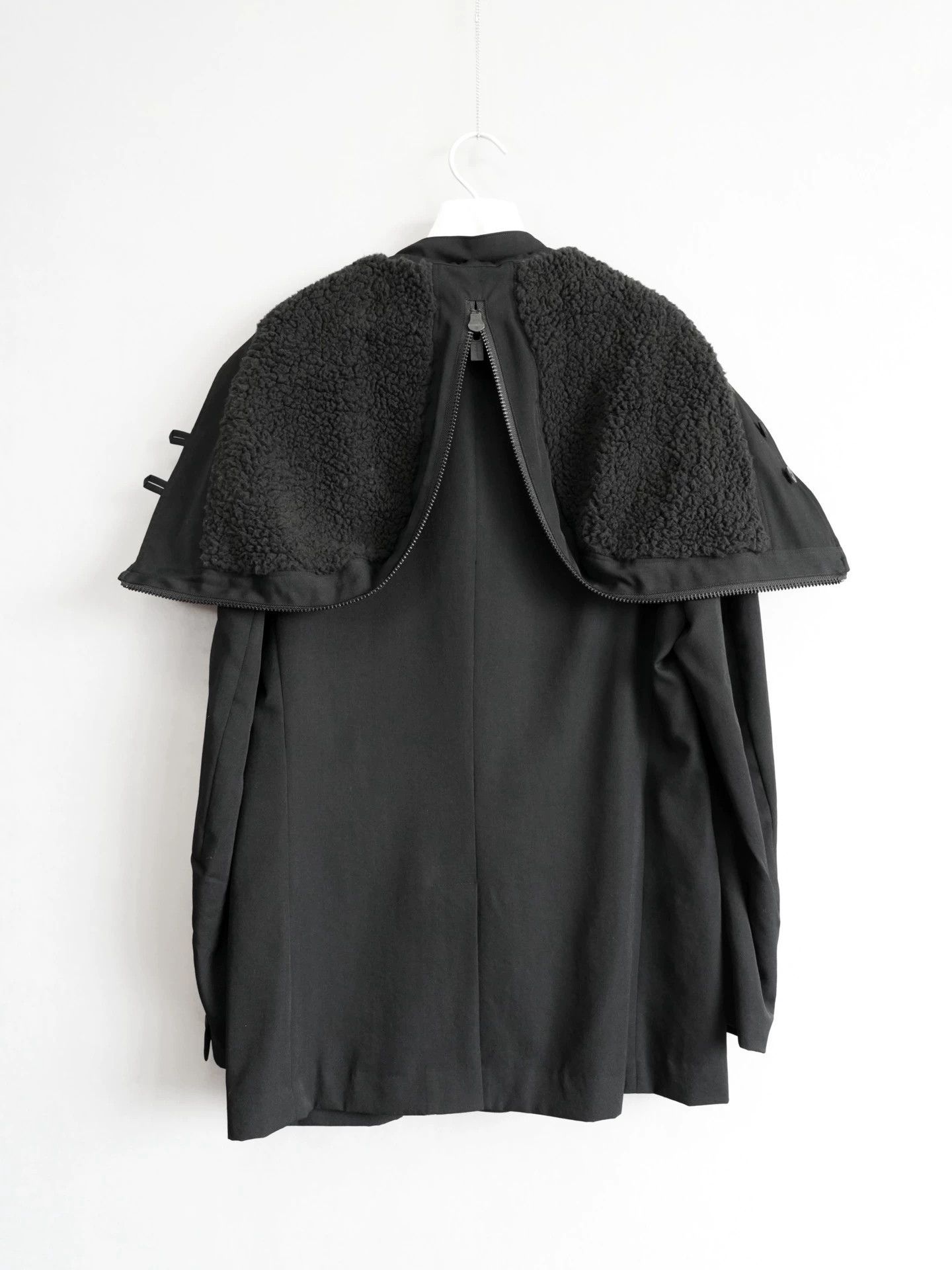 Yohji Yamamoto Yohji Yamamoto 21AW Detachable Hooded Jacket Size 4 Size US XL / EU 56 / 4 - 3 Thumbnail