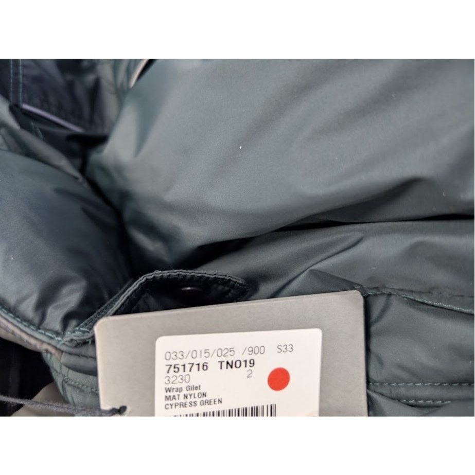 Balenciaga o1rshd1 Mat Nylon Wrap Gilet in Cypress Green Size US M / EU 48-50 / 2 - 22 Thumbnail